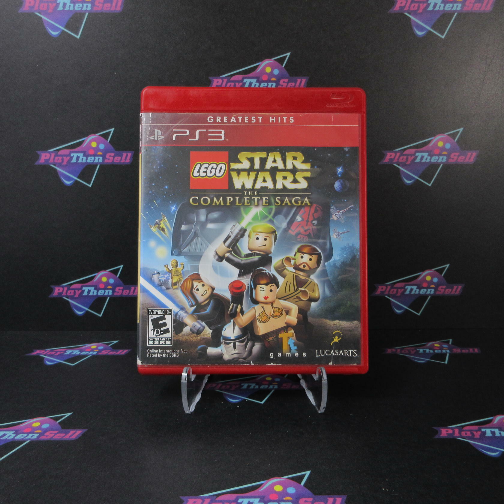 Lego Star Wars The Complete Saga GH PS3 PlayStation 3 AD Complete CIB - Very Good