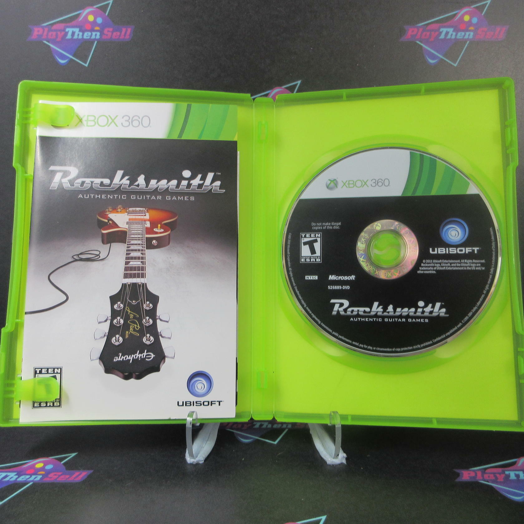 Rocksmith Xbox 360 + Stickers - Like New
