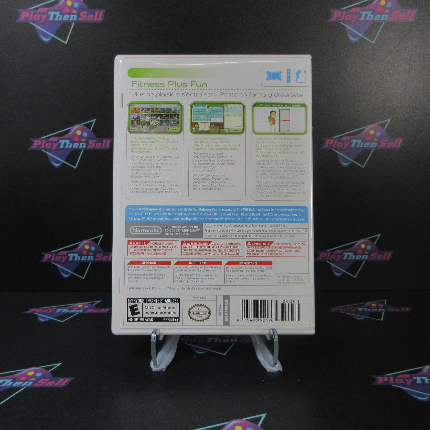 Wii Fit Plus Nintendo Wii AD/NM - Very Good