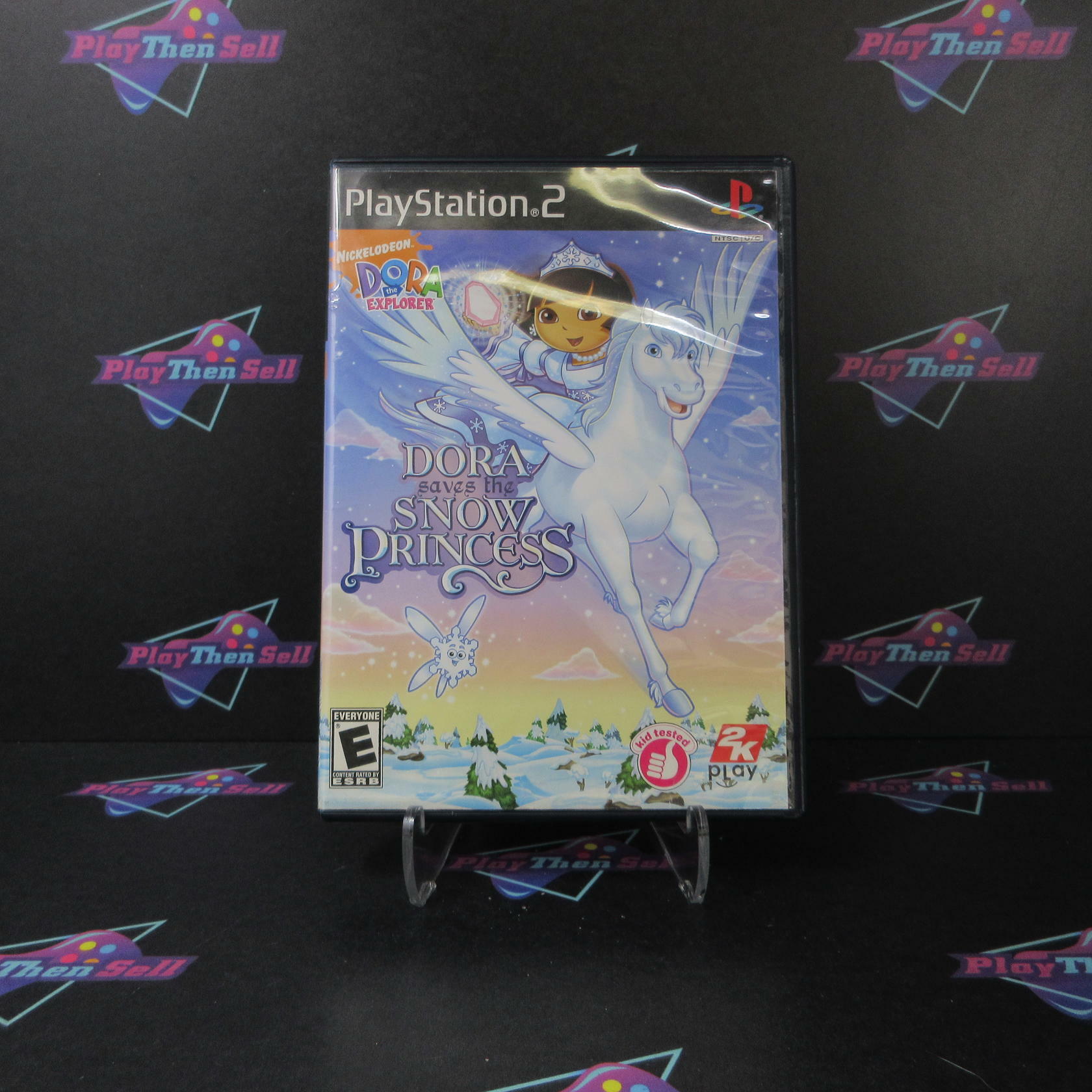 Dora the Explorer Dora Saves the Snow Princess PS2 PlayStation 2 - Like New