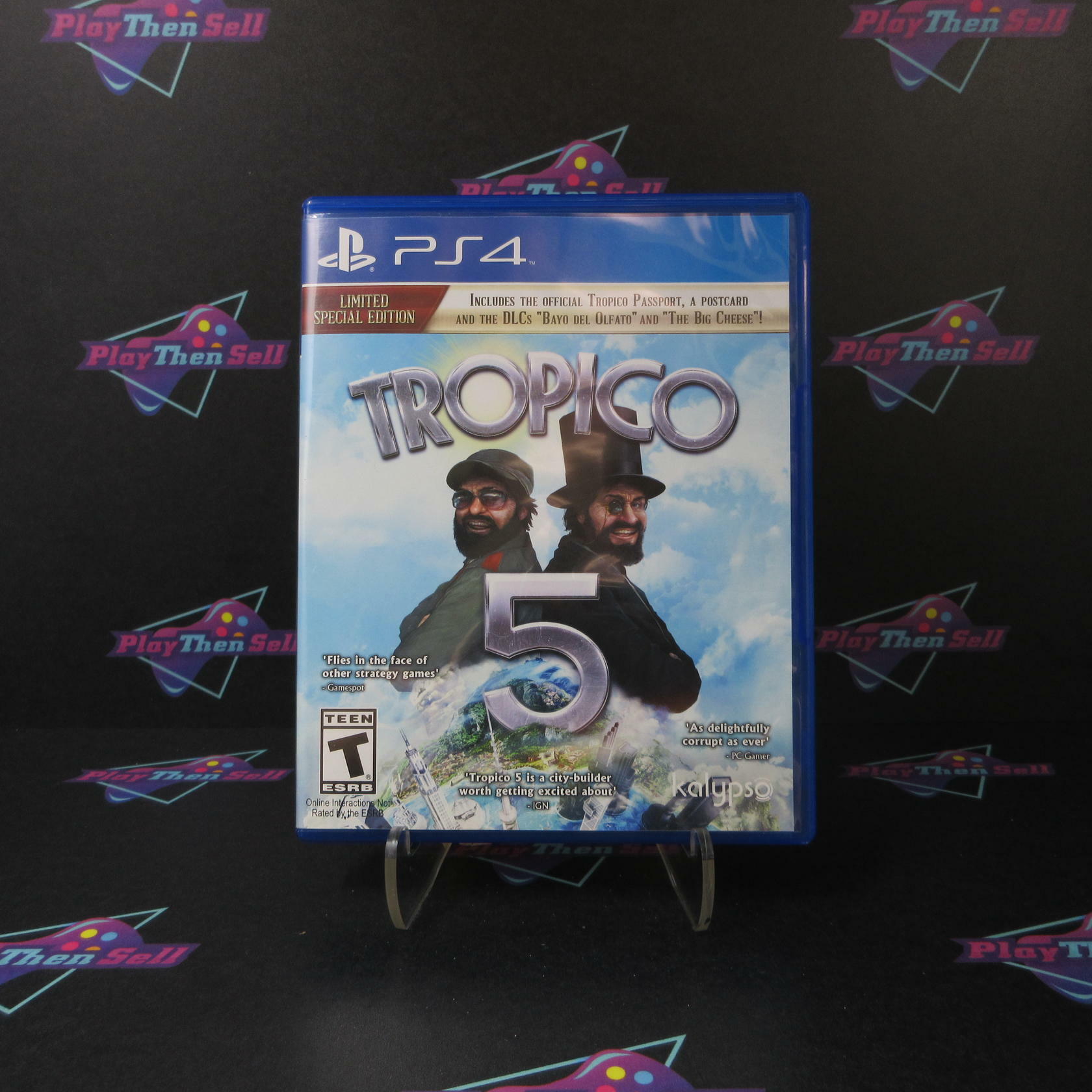 Tropico 5 PS4 PlayStation 4  Limited Edition - Like New