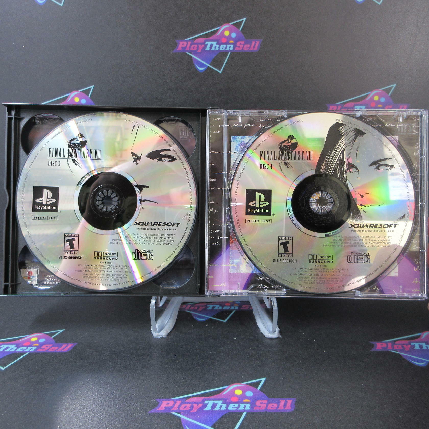 Final Fantasy VIII 8 PS1 PlayStation 1 GH - Very Good