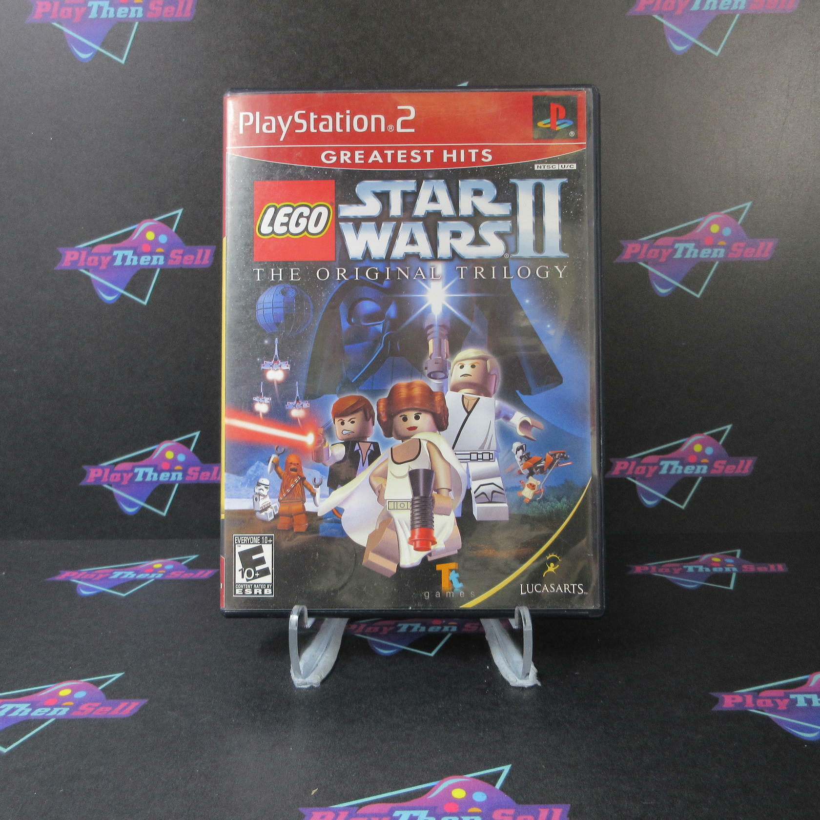 Lego Star Wars II The Original Trilogy GH PS2 PlayStation 2 BL Disc- AD Complete - Very Good