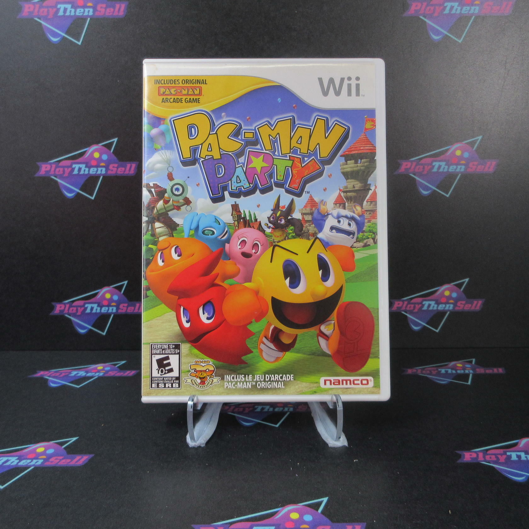 Pac-Man Party Nintendo Wii AD/NM - Very Good