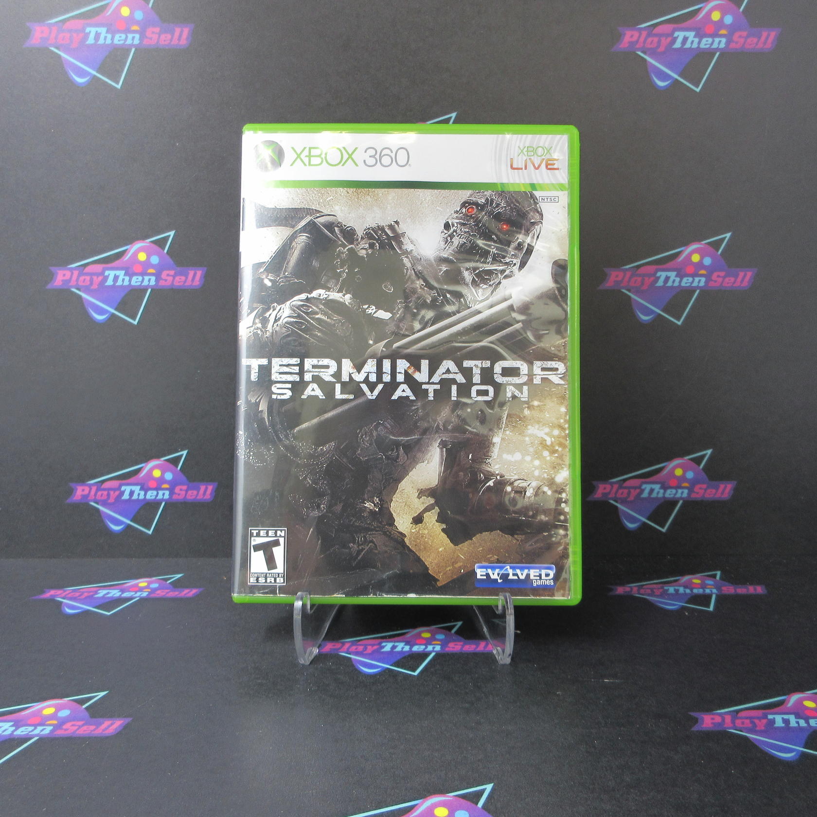 Terminator Salvation Xbox 360 AD Complete CIB - Very Good