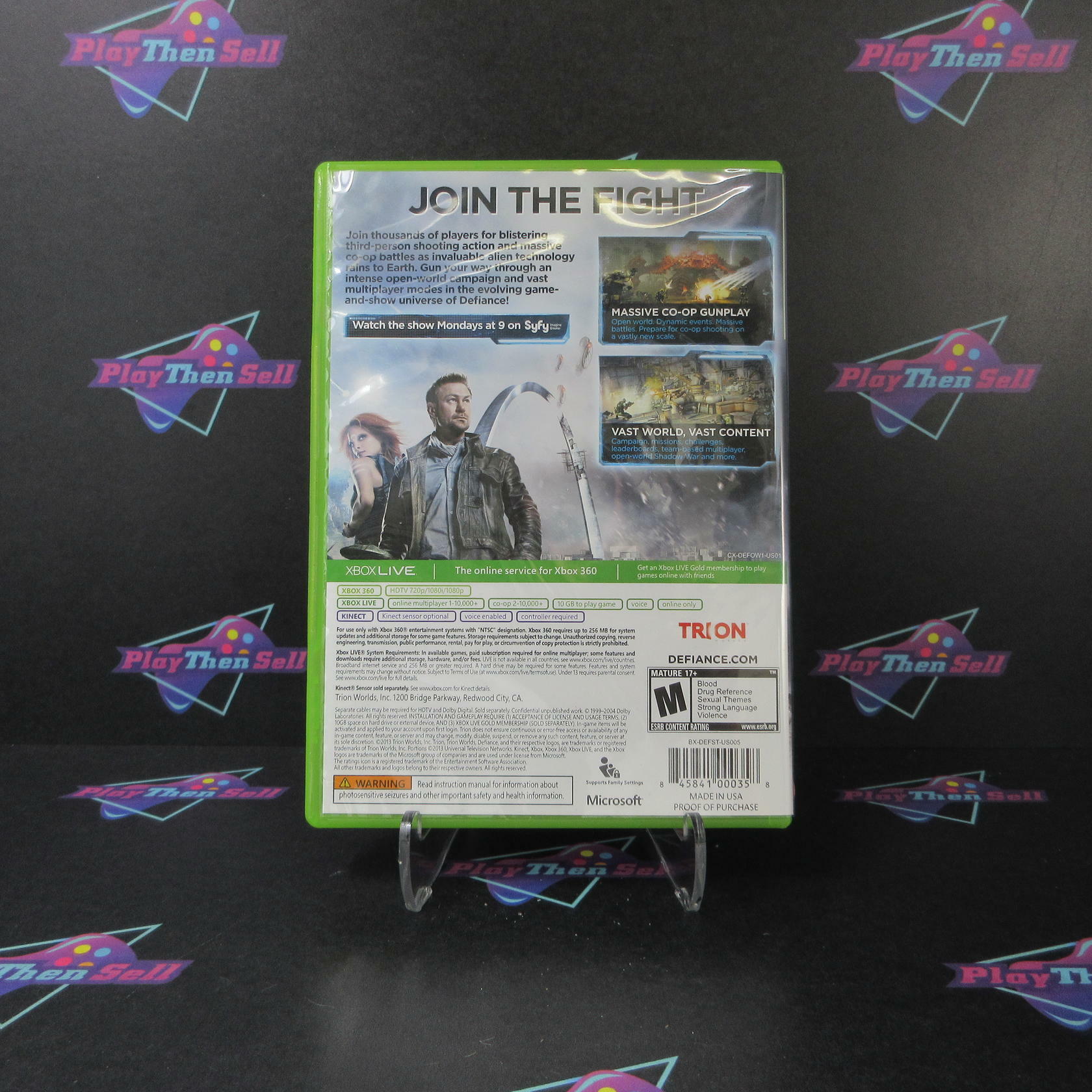 Defiance Xbox 360 AD Complete CIB - Very Good