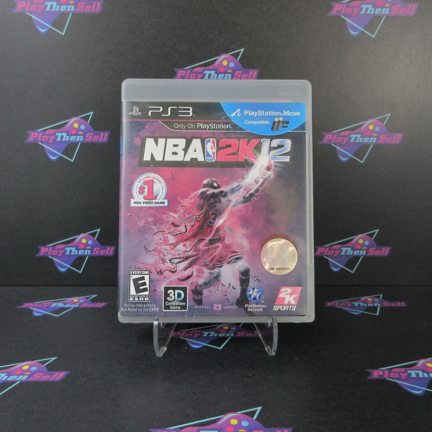 NBA 2K12 Michael Jordan PS3 PlayStation 3 AD Complete CIB - Very Good