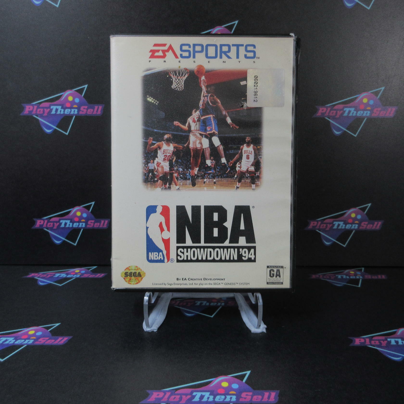 NBA Showdown '94 - Sega Genesis AD/MD/CS Complete CIB - Very Good