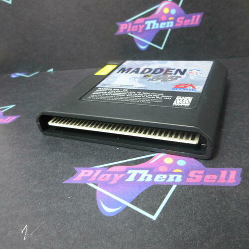 Madden 96 Football Sega Genesis Cartridge Only Authentic / Tested - Very Good