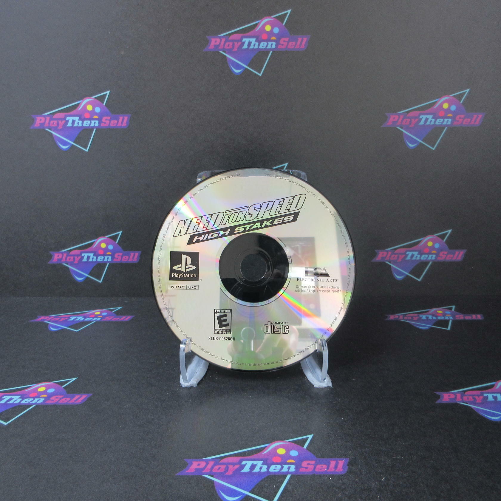 Need For Speed 4 High Stakes GH PS1 PlayStation 1 Disc Only - Very Good
