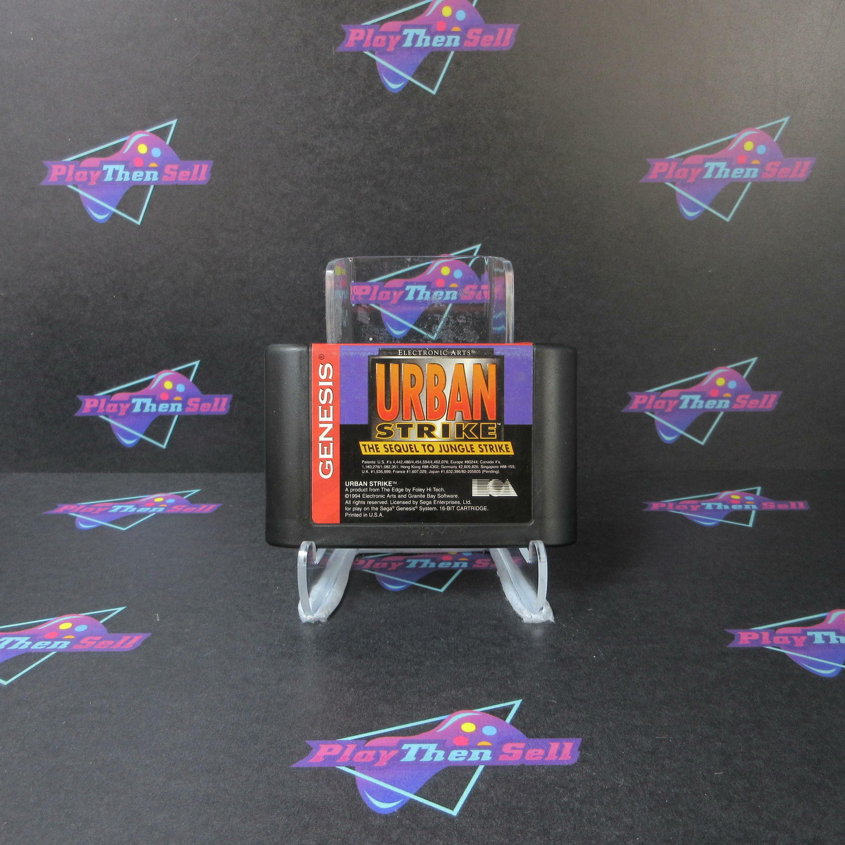 Urban Strike - Sega Genesis Cartridge Only Authentic / Tested - Very Good