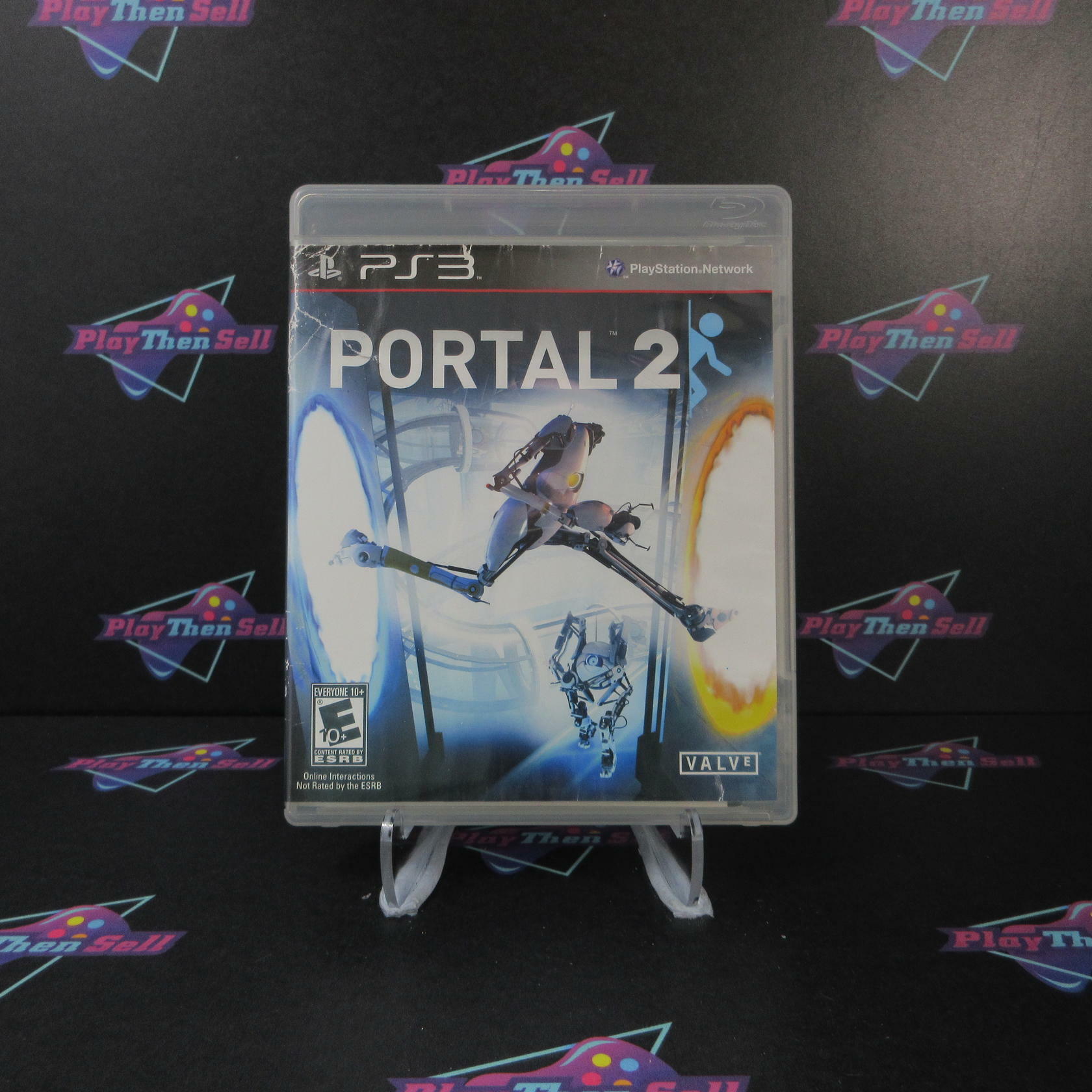 Portal 2 PS3 PlayStation 3 AD Complete CIB - Very Good