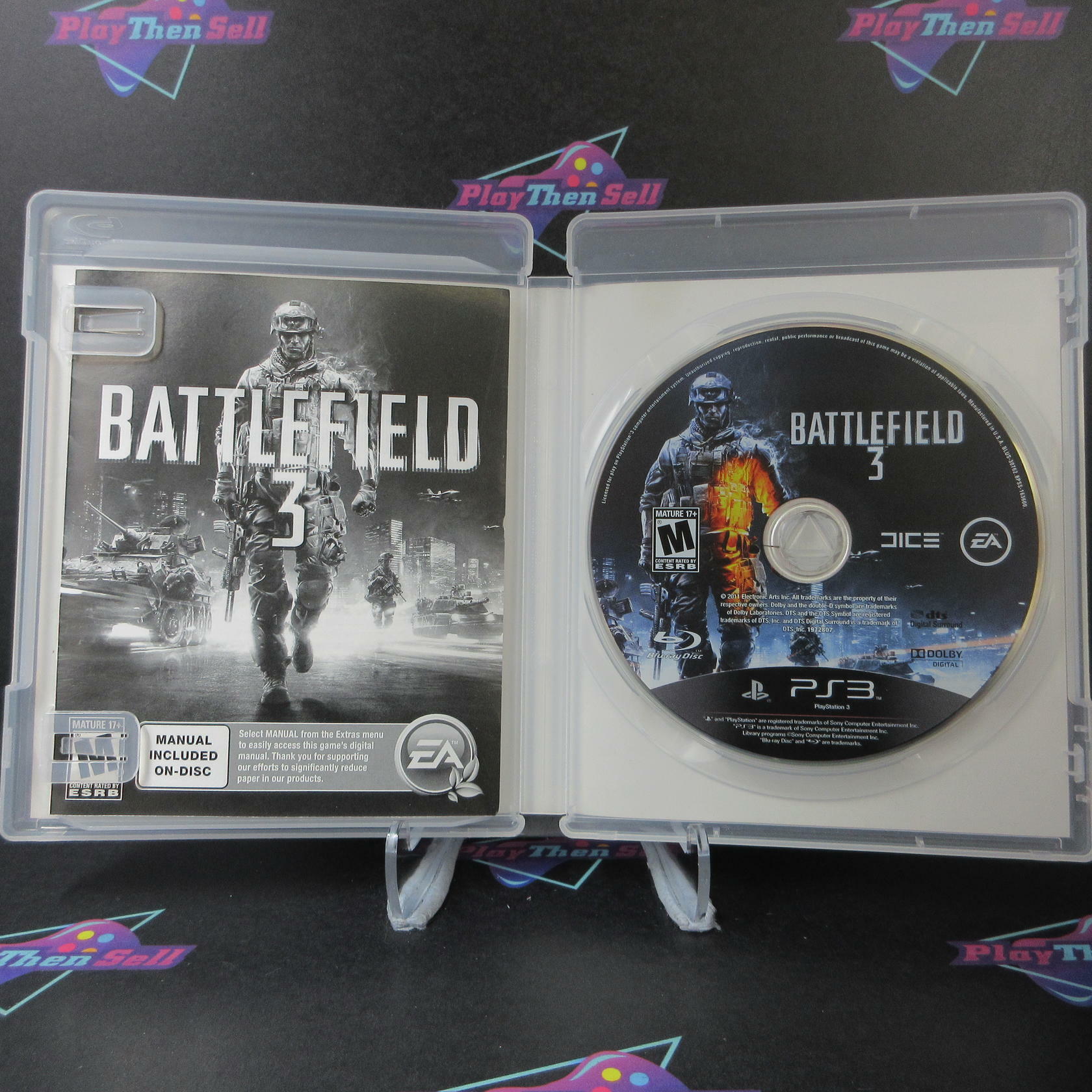 Battlefield 3 PS3 PlayStation 3 DD Complete CIB - Very Good