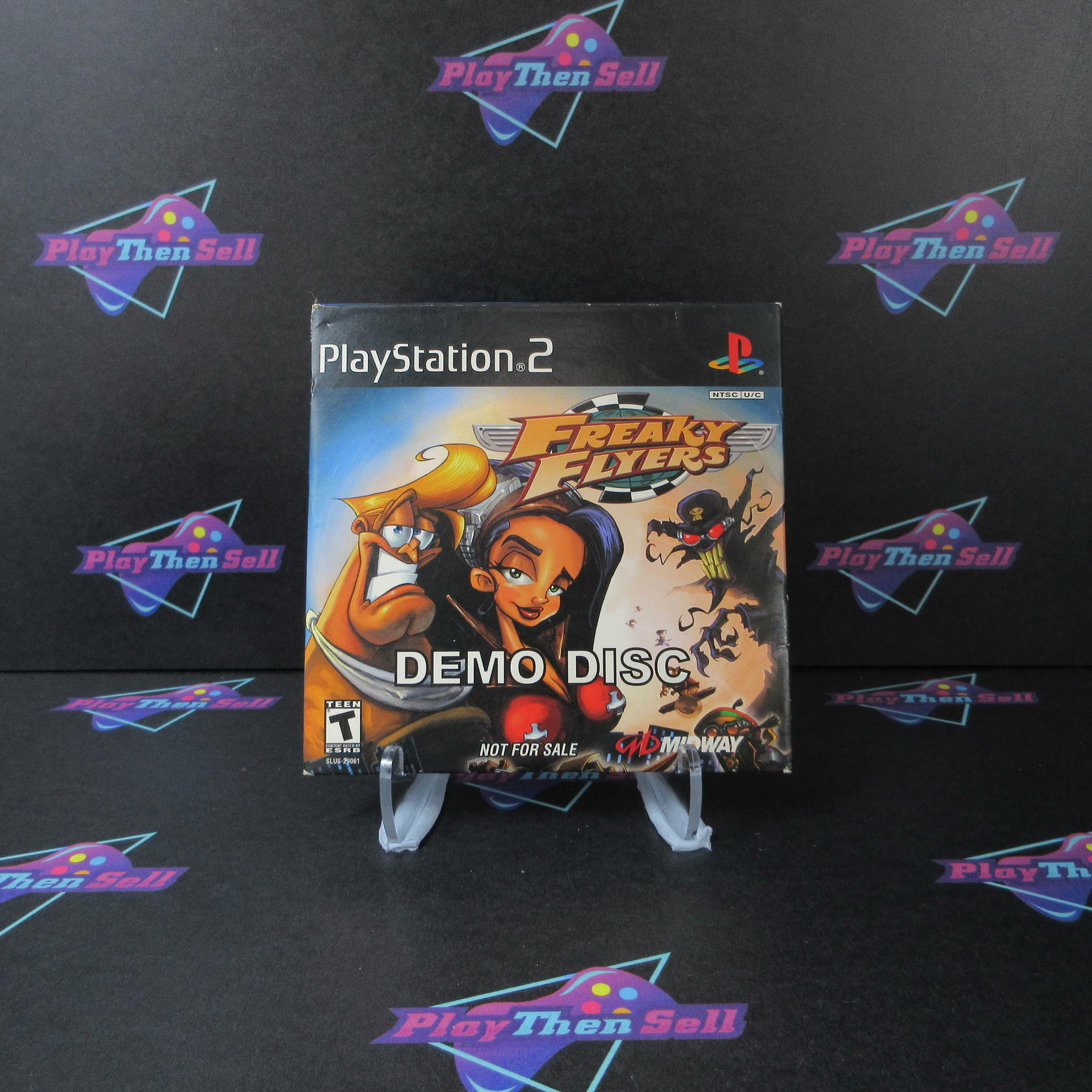 PlayStation 2 Freaky Flyers Demo Disc Sony PS2 AD - Very Good