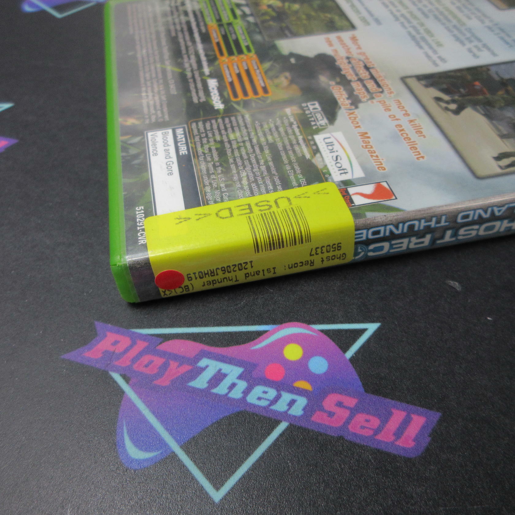 Tom Clancy's Ghost Recon Island Thunder + Reg Card Xbox AD Complete CIB - Very Good