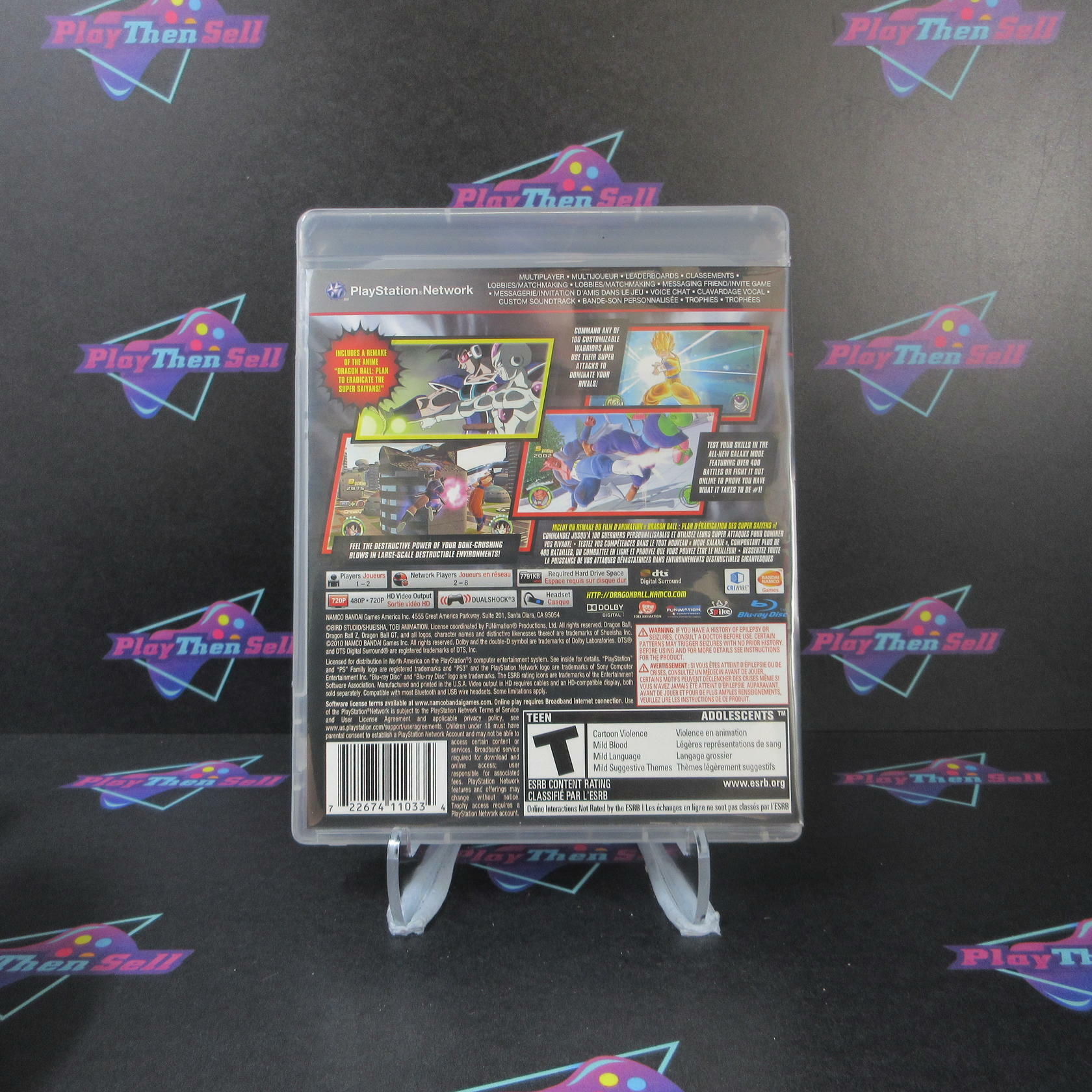 Dragon Ball Raging Blast 2 PS3 PlayStation 3 - Like New
