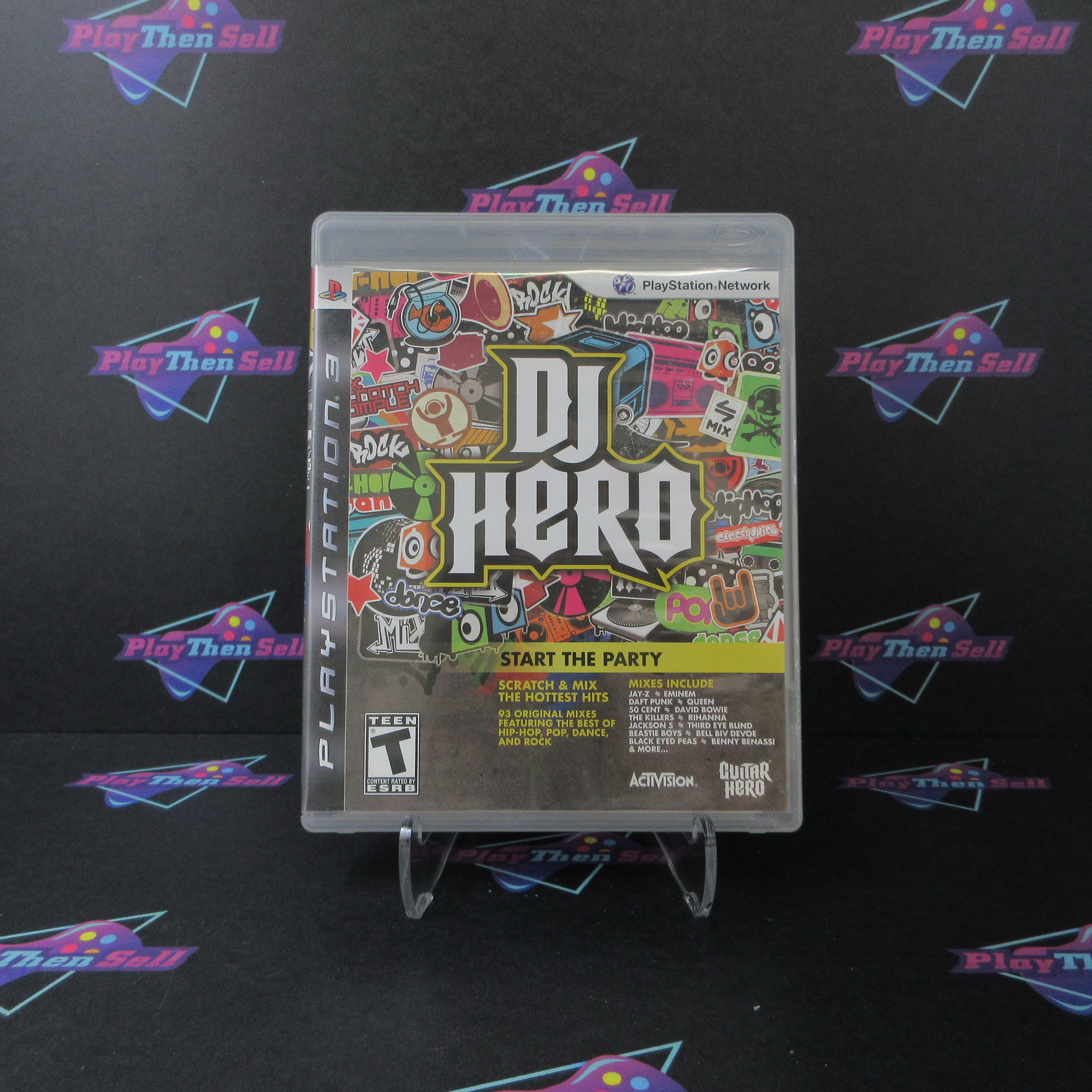 DJ Hero PS3 PlayStation 3 Complete - Very Good