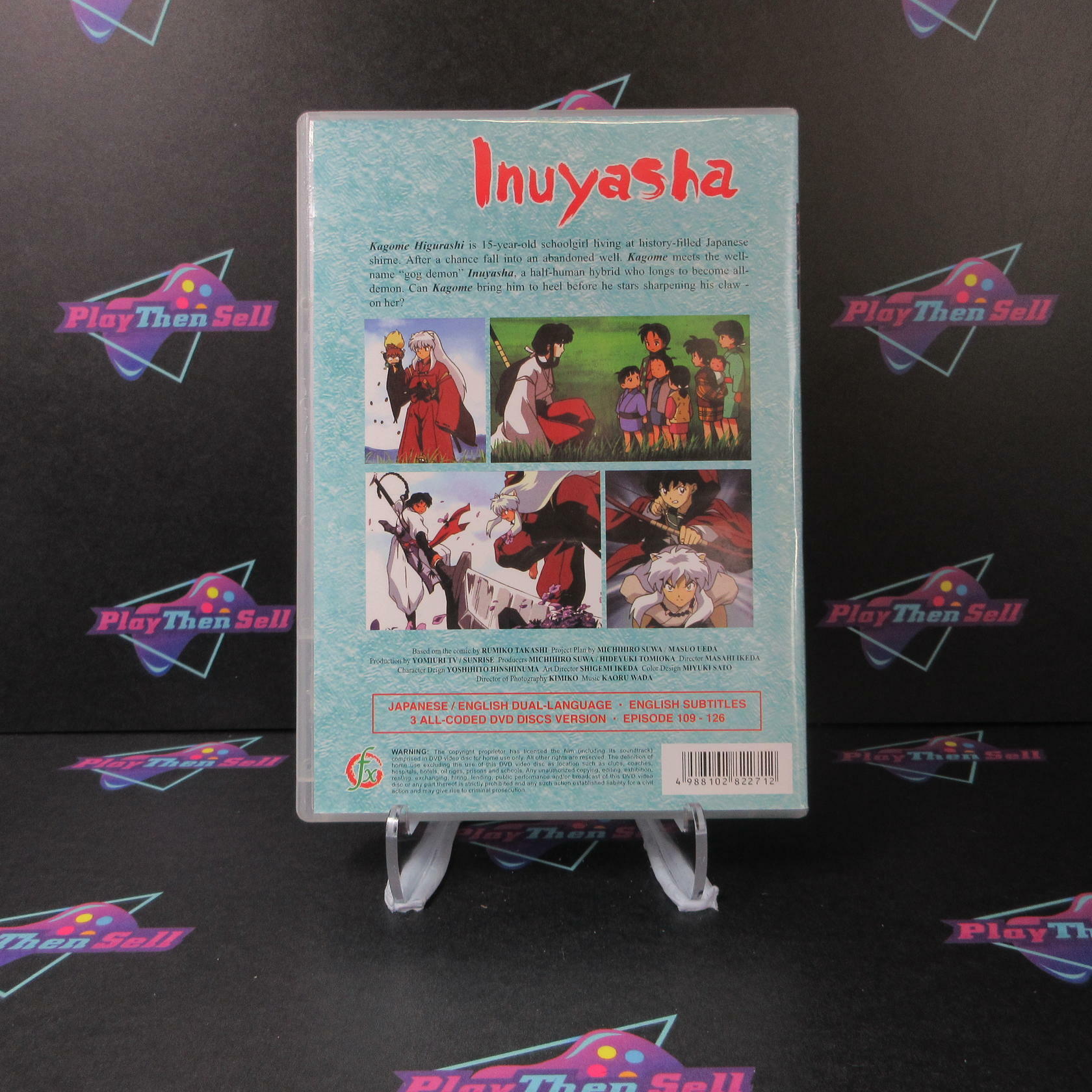 Inuyasha TV Part 7 - Rare Import - DVD - Good