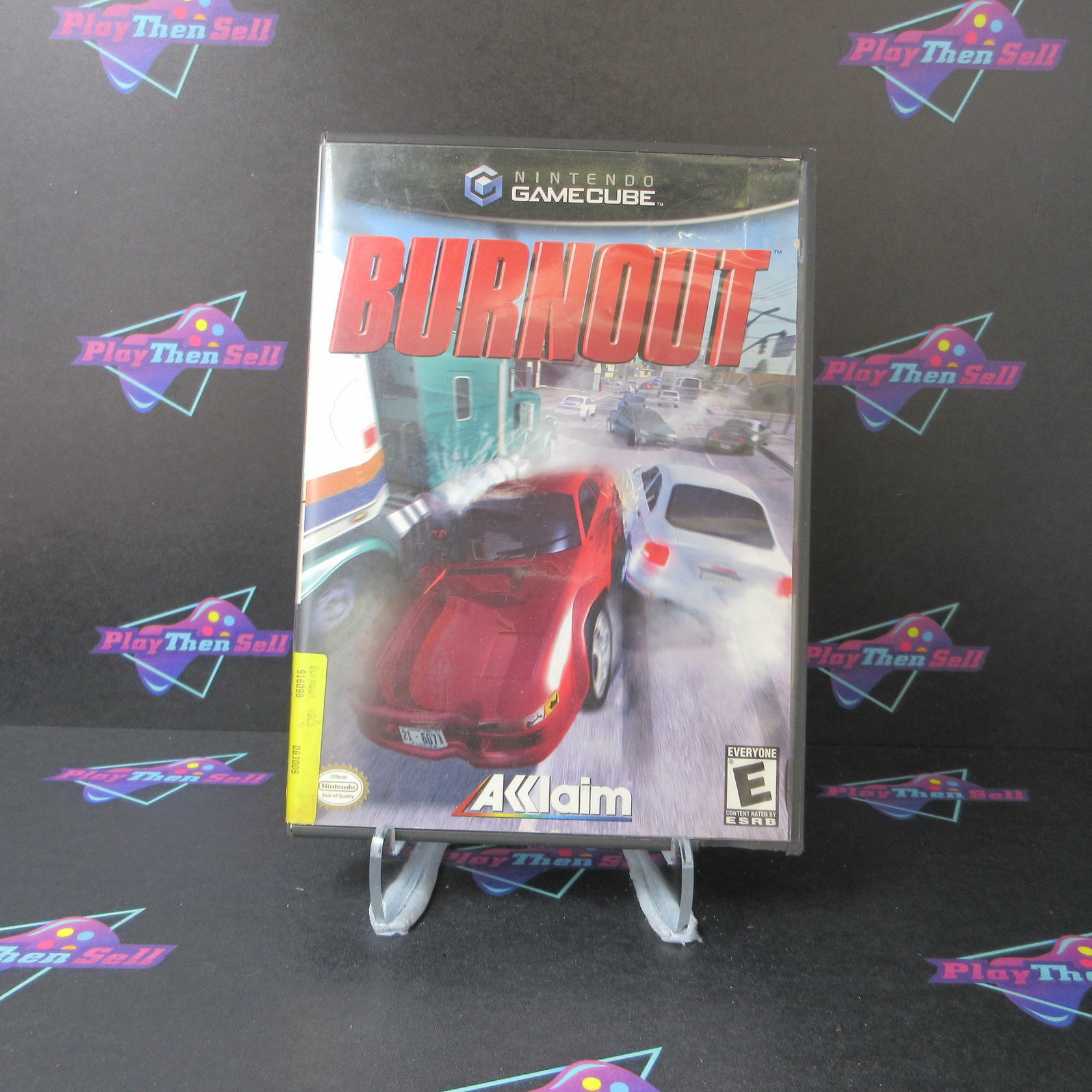 Burnout Nintendo Gamecube AD Complete CIB - Very Good