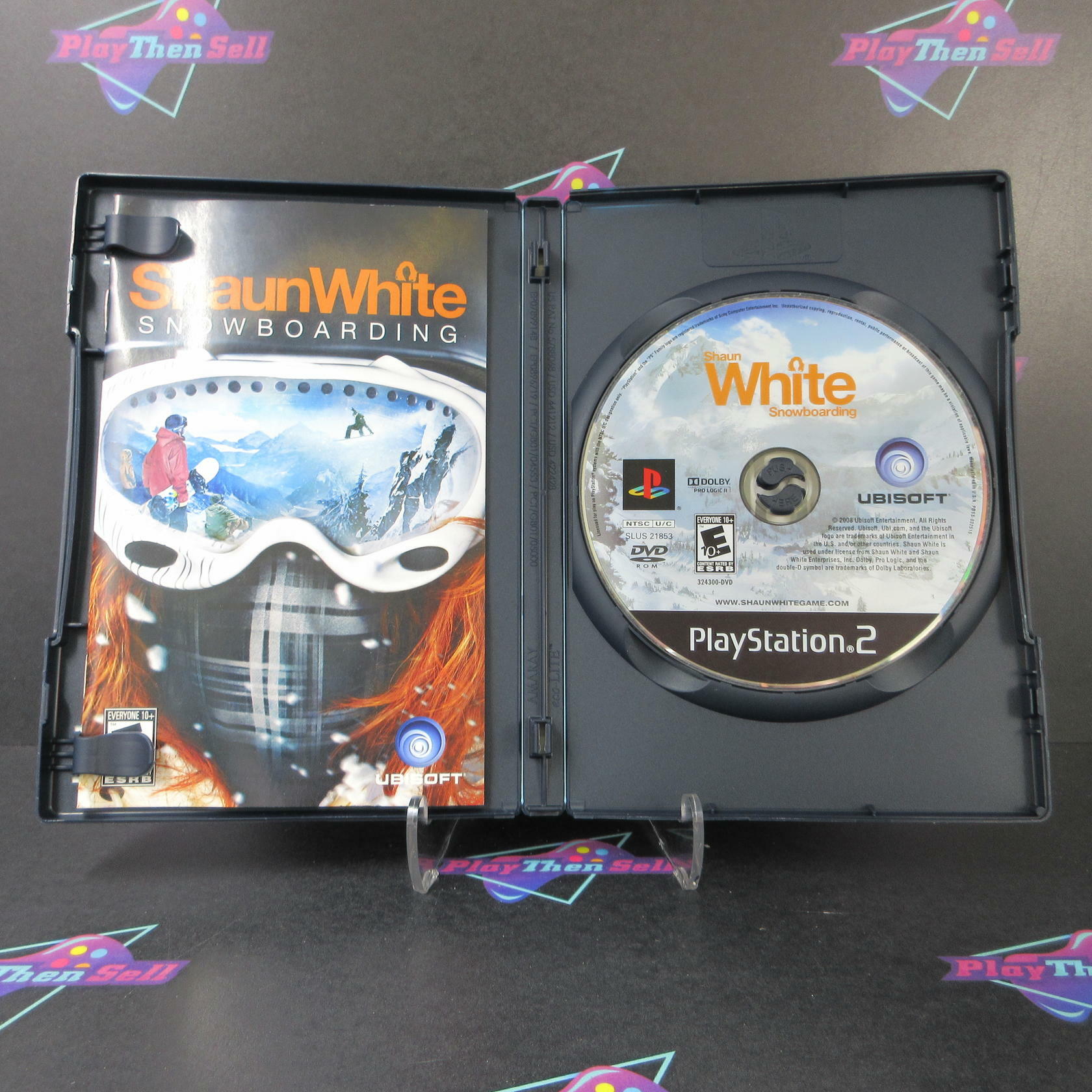 Shaun White Snowboarding PS2 PlayStation 2 AD Complete CIB - Very Good