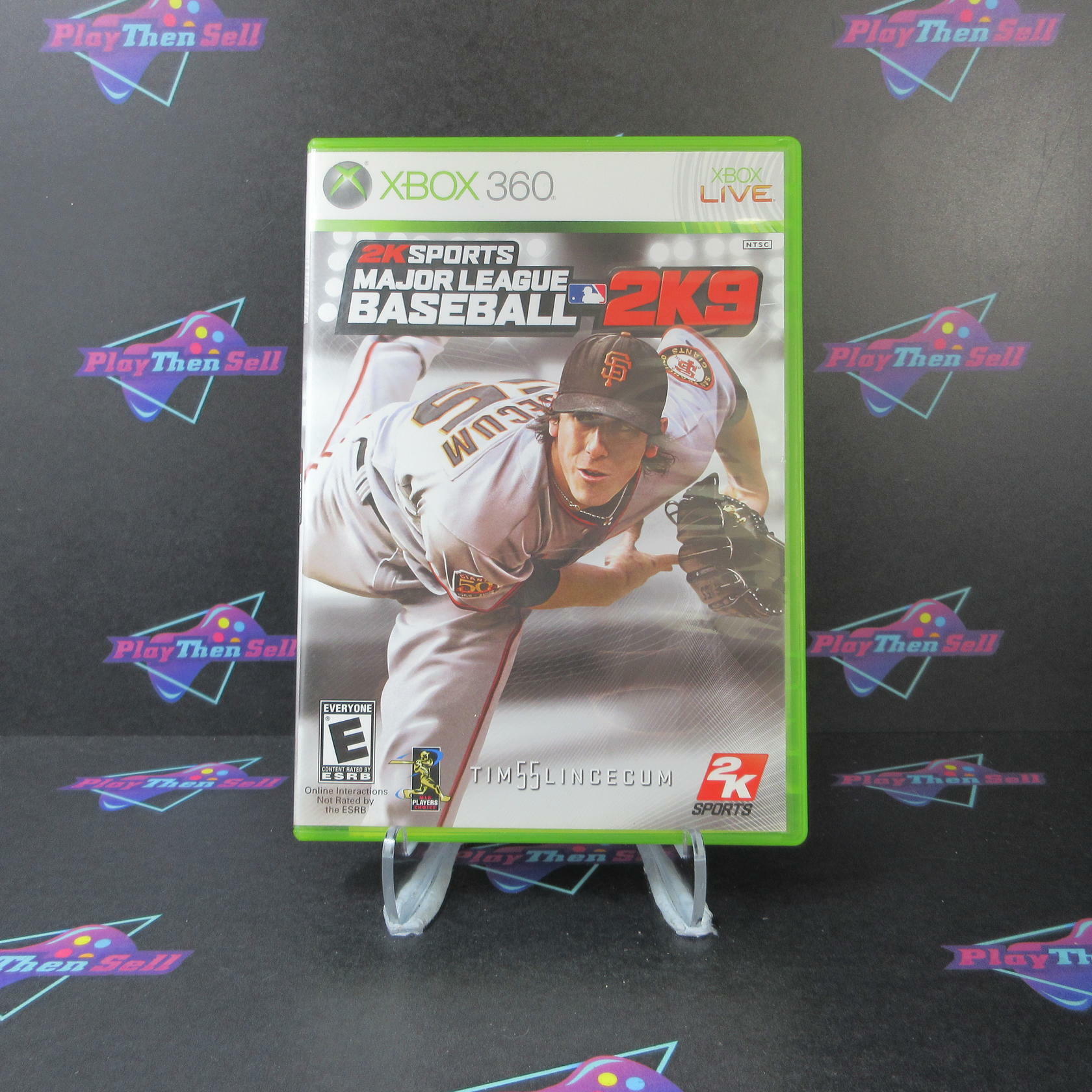 MLB 2K9 Xbox 360 AD Complete CIB - Very Good