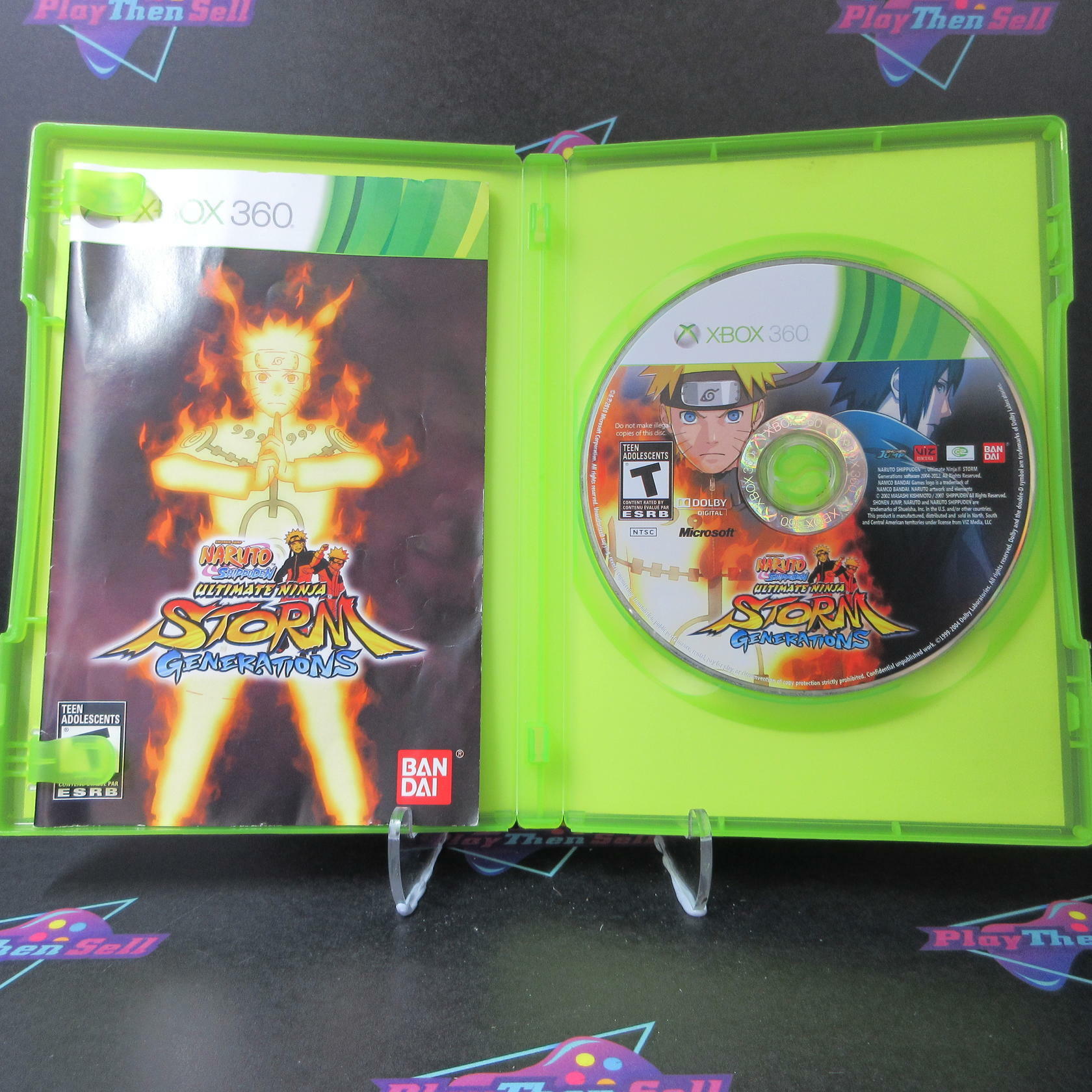 Naruto Shippuden Ultimate Storm Generations Xbox 360 - Like New