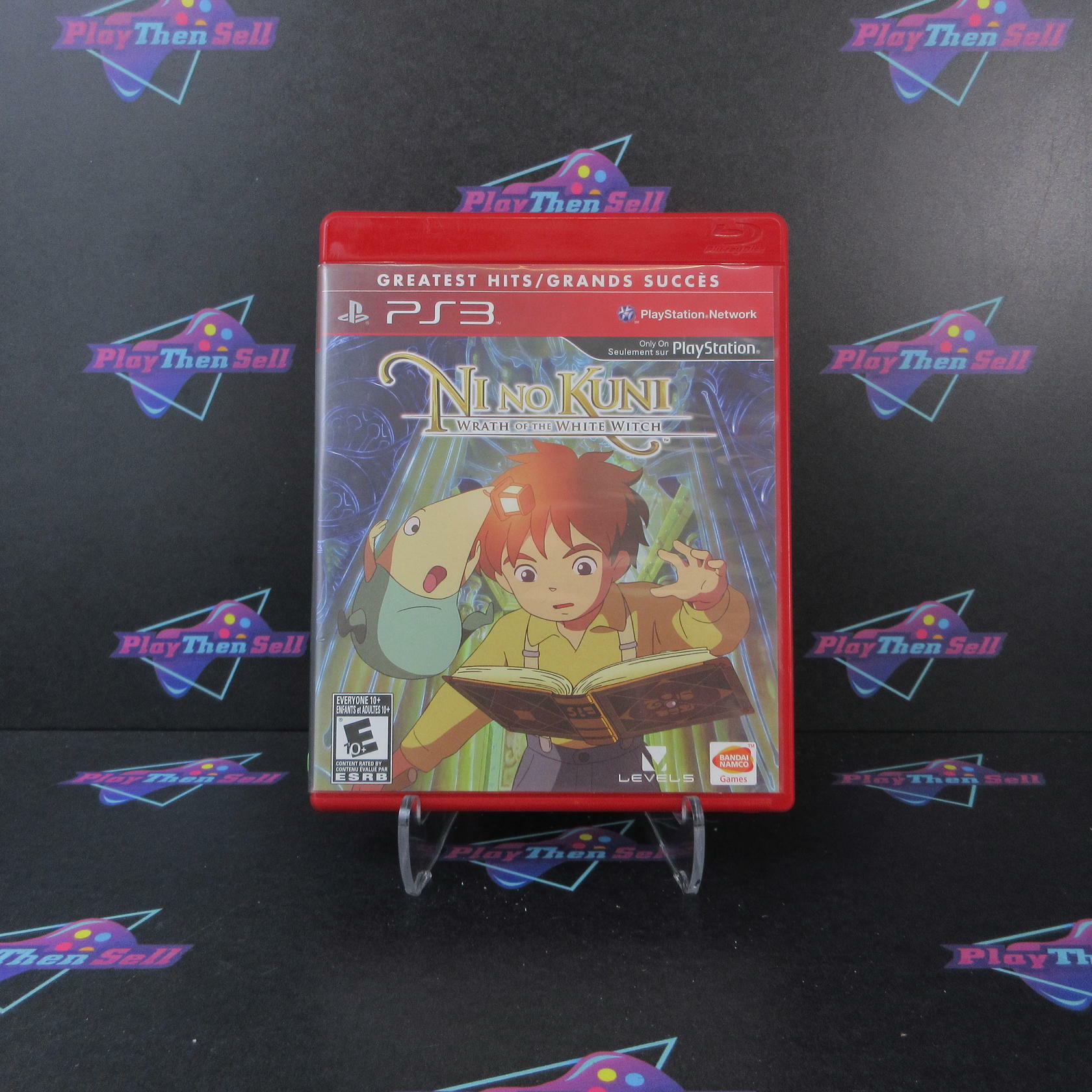 Ni No Kuni Wrath of the White Witch PS3 PlayStation 3 GH - Very Good
