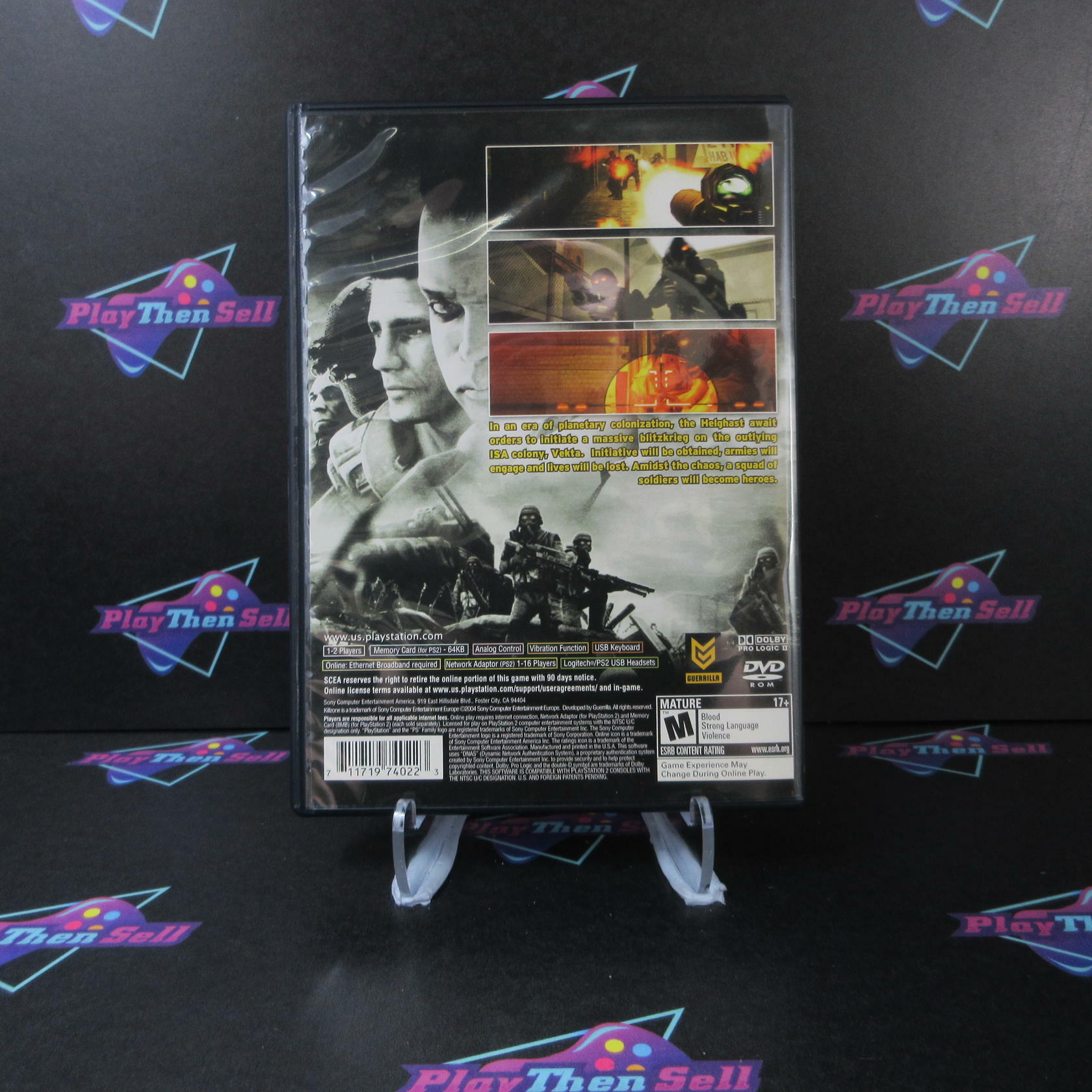 Killzone PS2 PlayStation 2 - Very Good