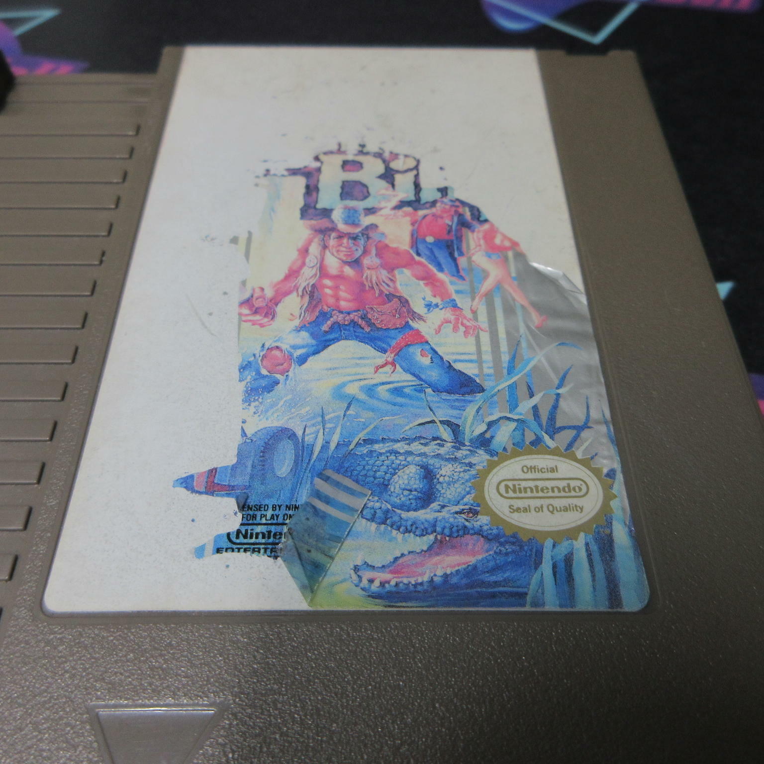 The Adventures of Bayou Billy NES Cart Only AD Tested - Very Good