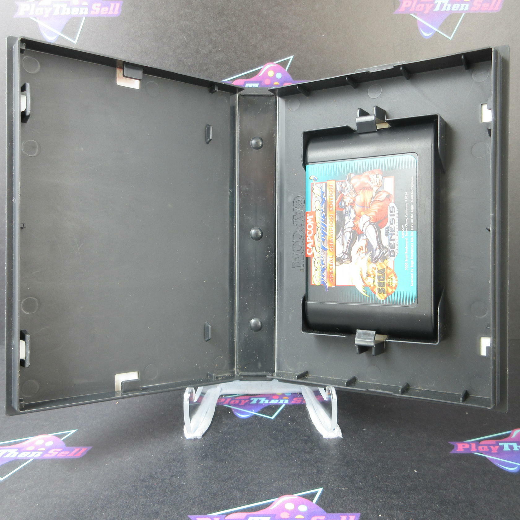 Street Fighter II Special Champion Edition Boxed Sega Genesis NM Tested - Very Good