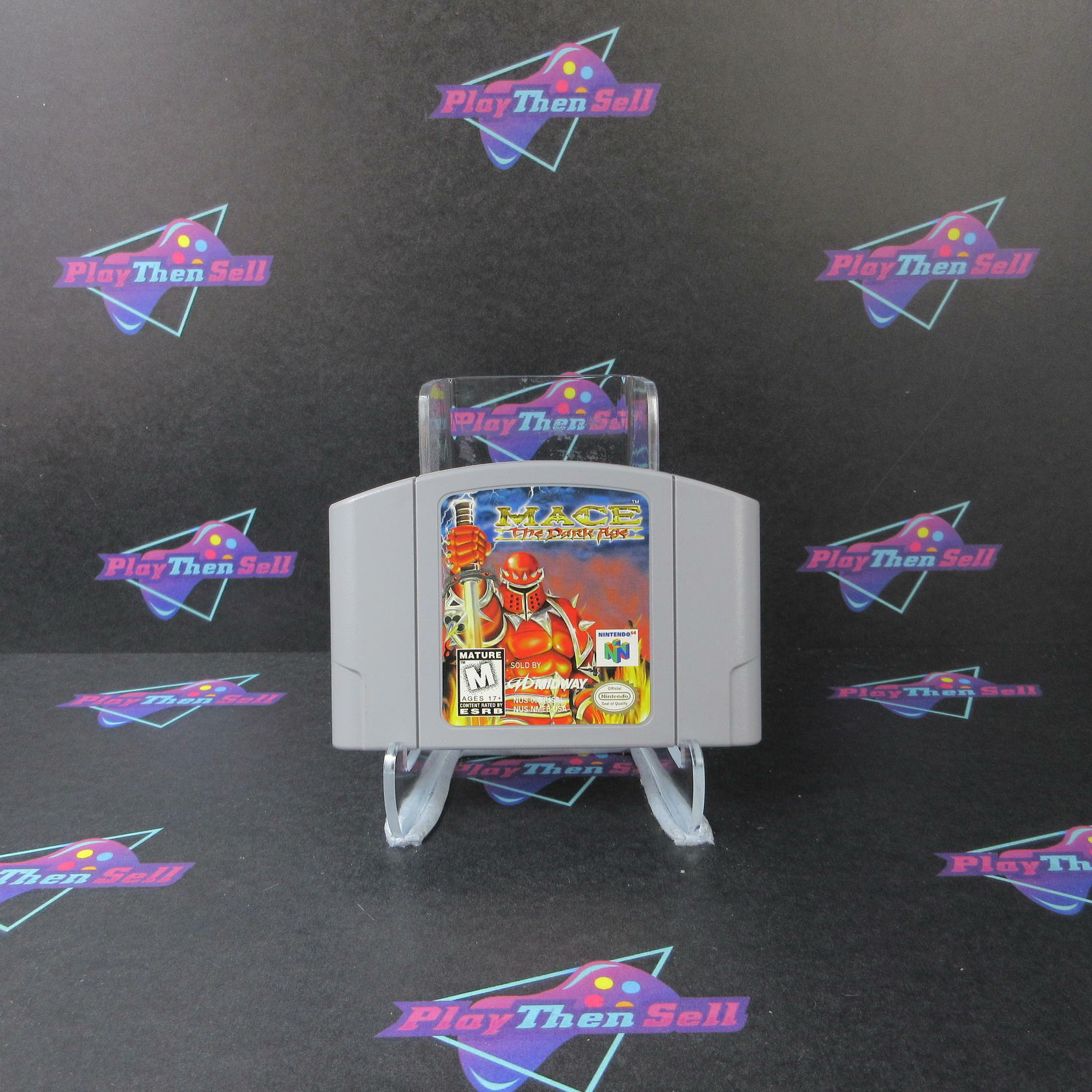 MACE The Dark Age Nintendo 64 Boxed AD/NM See Pics - Very Good