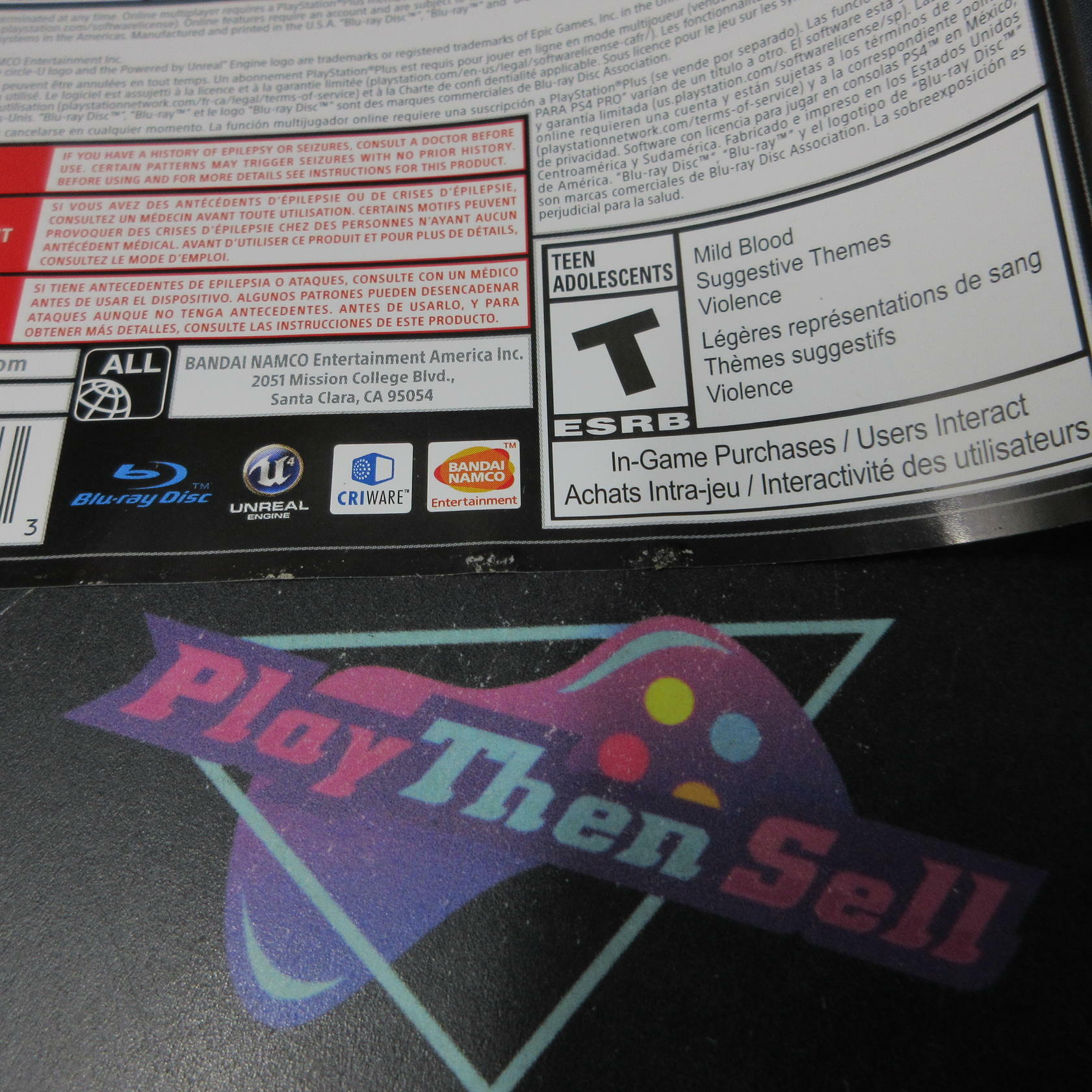 Jump force PS4 PlayStation 4 AD Complete CIB - Very Good