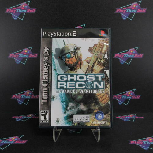 Tom Clancy's Ghost Recon Advanced Warfighter PS2 PlayStation 2 - Like New