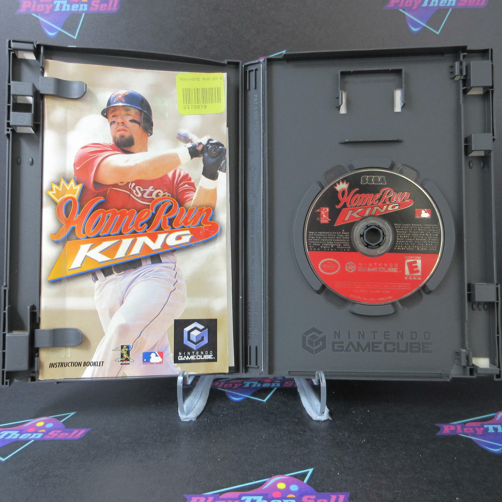Home Run King Nintendo Gamecube AD/MD Complete CIB - Very Good