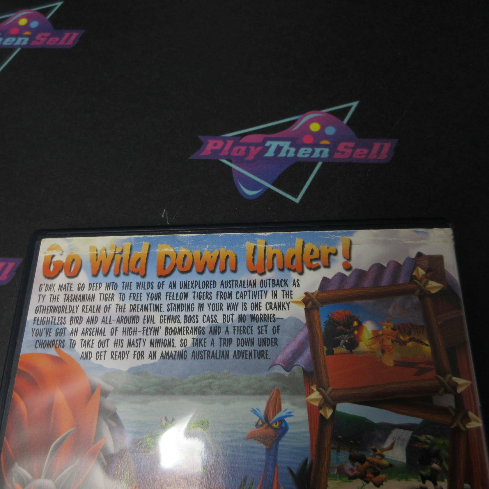 Ty the Tasmanian Tiger PS2 PlayStation 2 AD/NM - Very Good