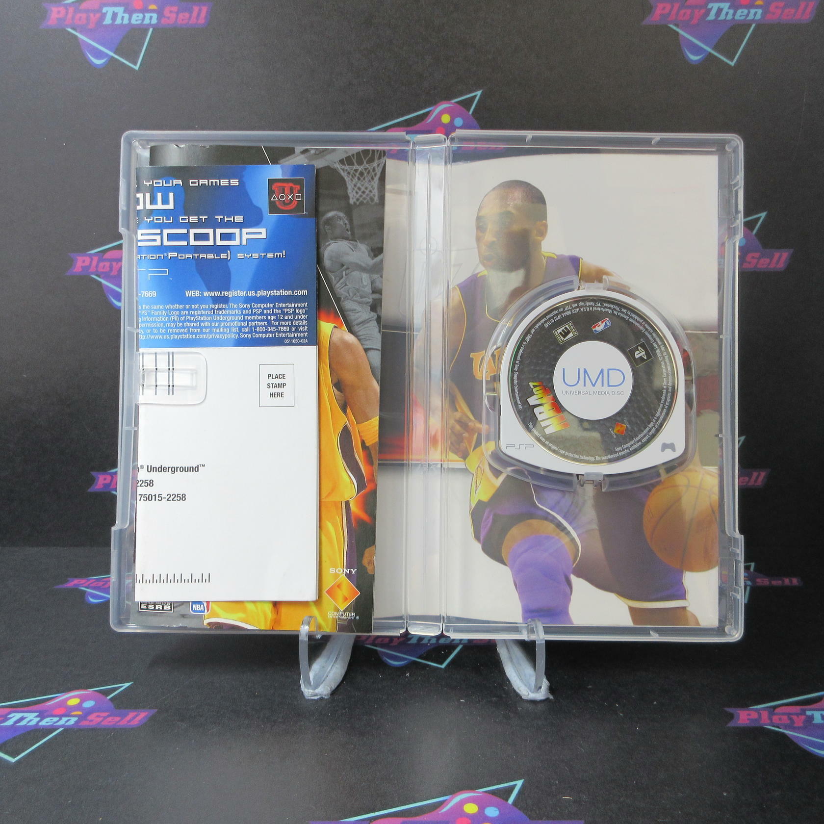 NBA 2007 Sony PSP + Reg Card - Like New