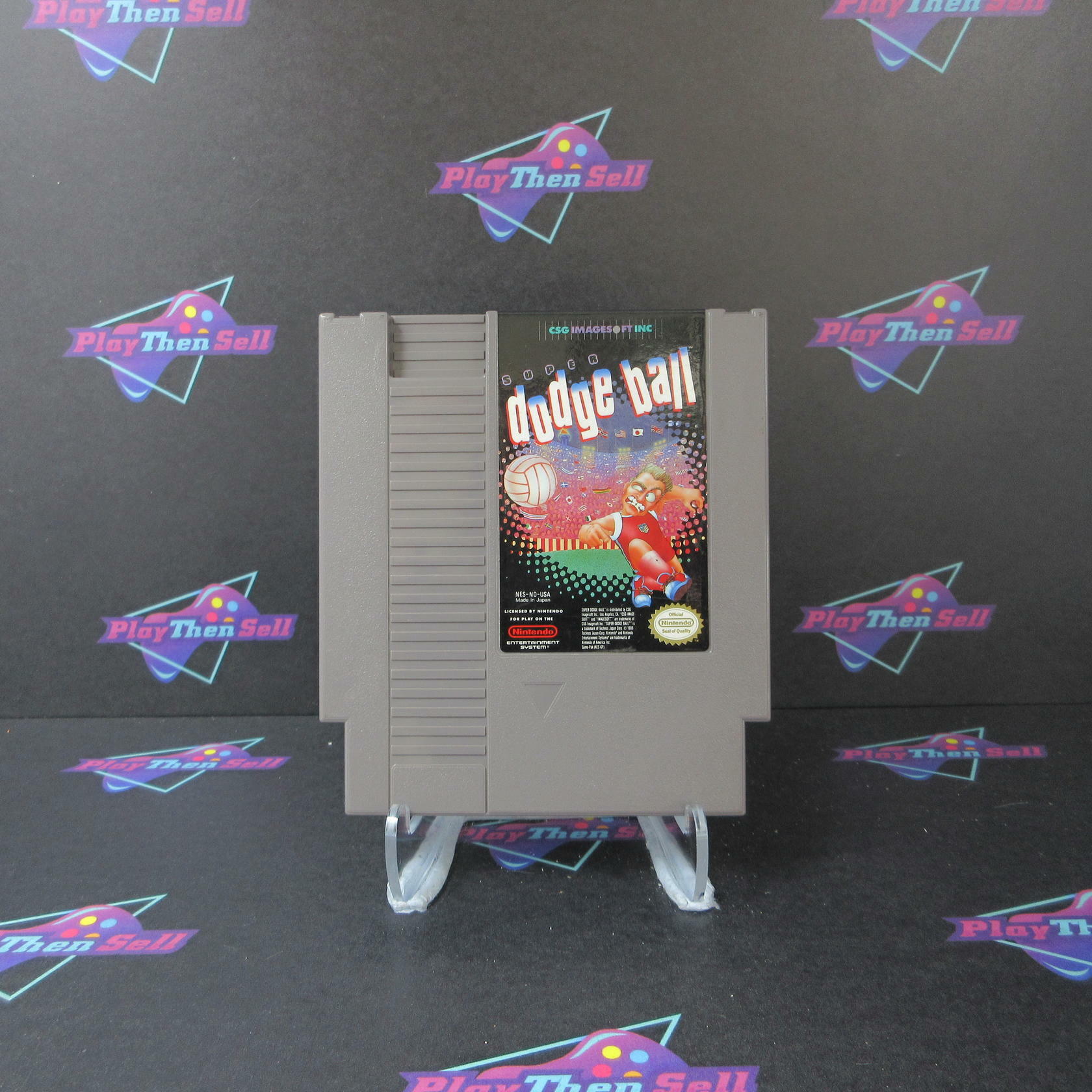 Super Dodge Ball Nintendo NES Cart Only Authentic / Tested - Very Good