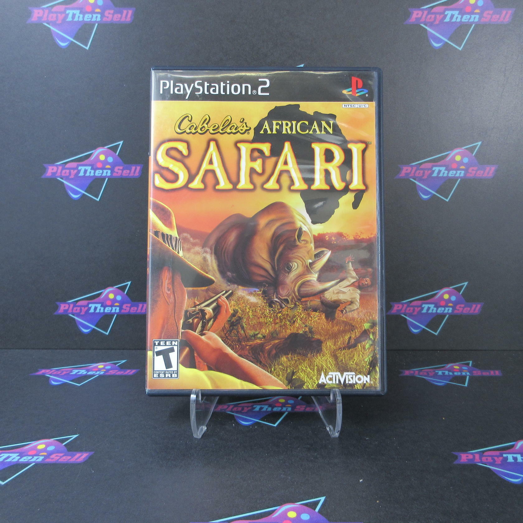 Cabela's African Safari PS2 PlayStation 2 AD/NM - Very Good