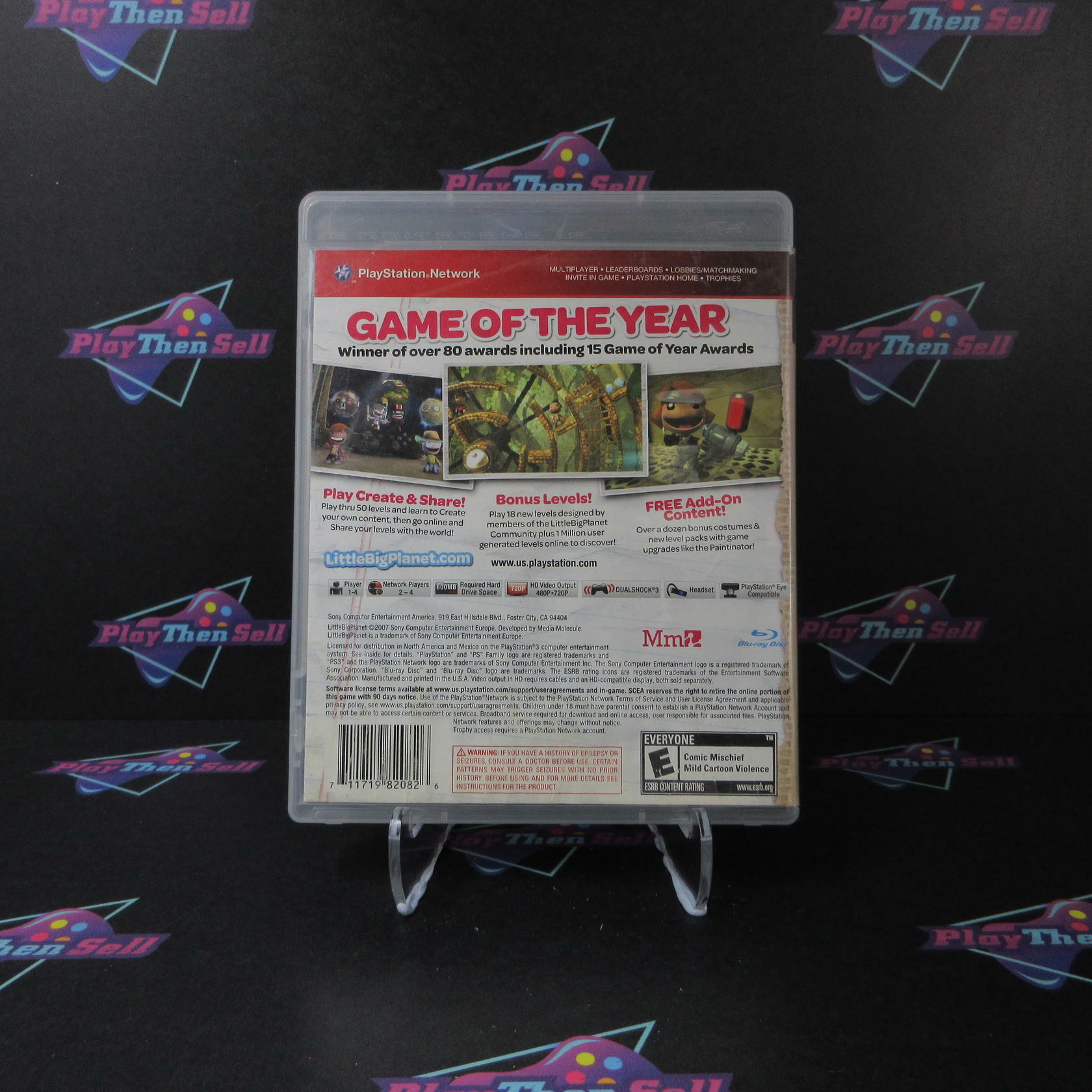 Little Big Planet GOTY Game of the Year GH PS3 PlayStation 3 AD/NM - Very Good