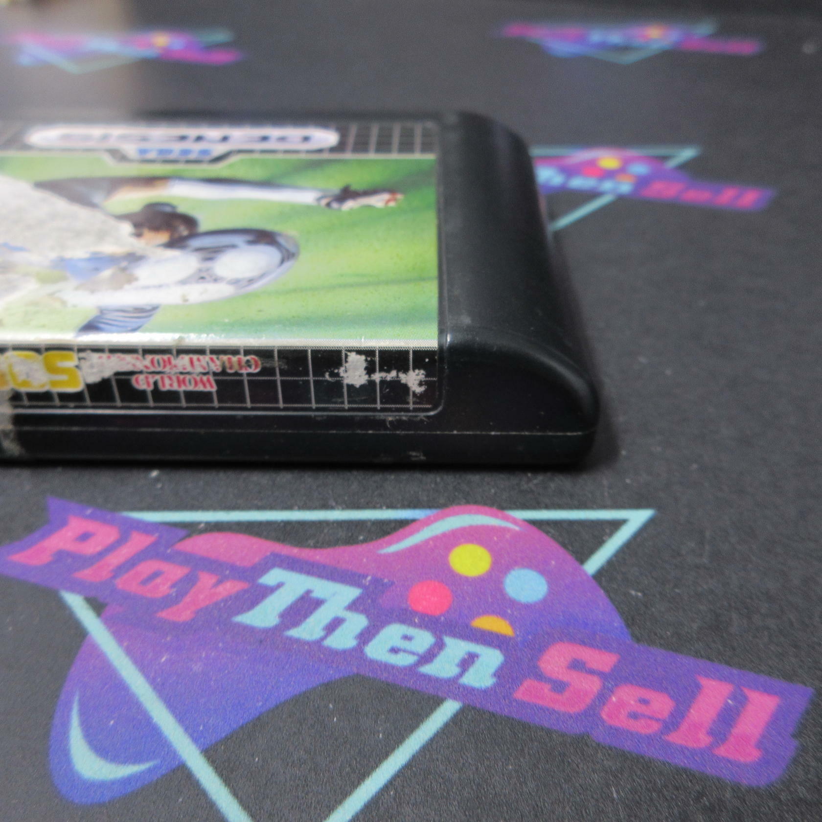 World Championship Soccer Sega Genesis Cartridge Only AD Authentic / Tested - Very Good