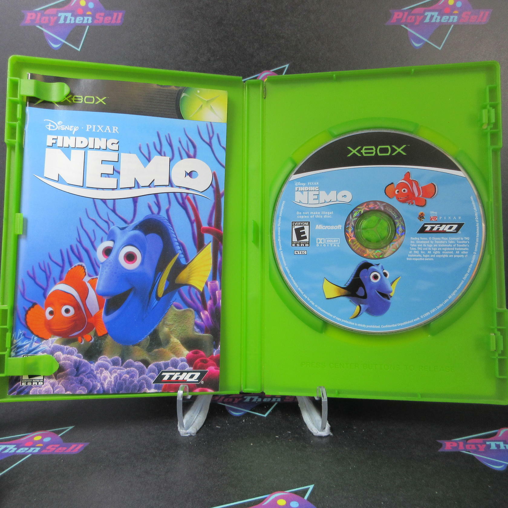 Finding Nemo Xbox AD Complete CIB - Very Good