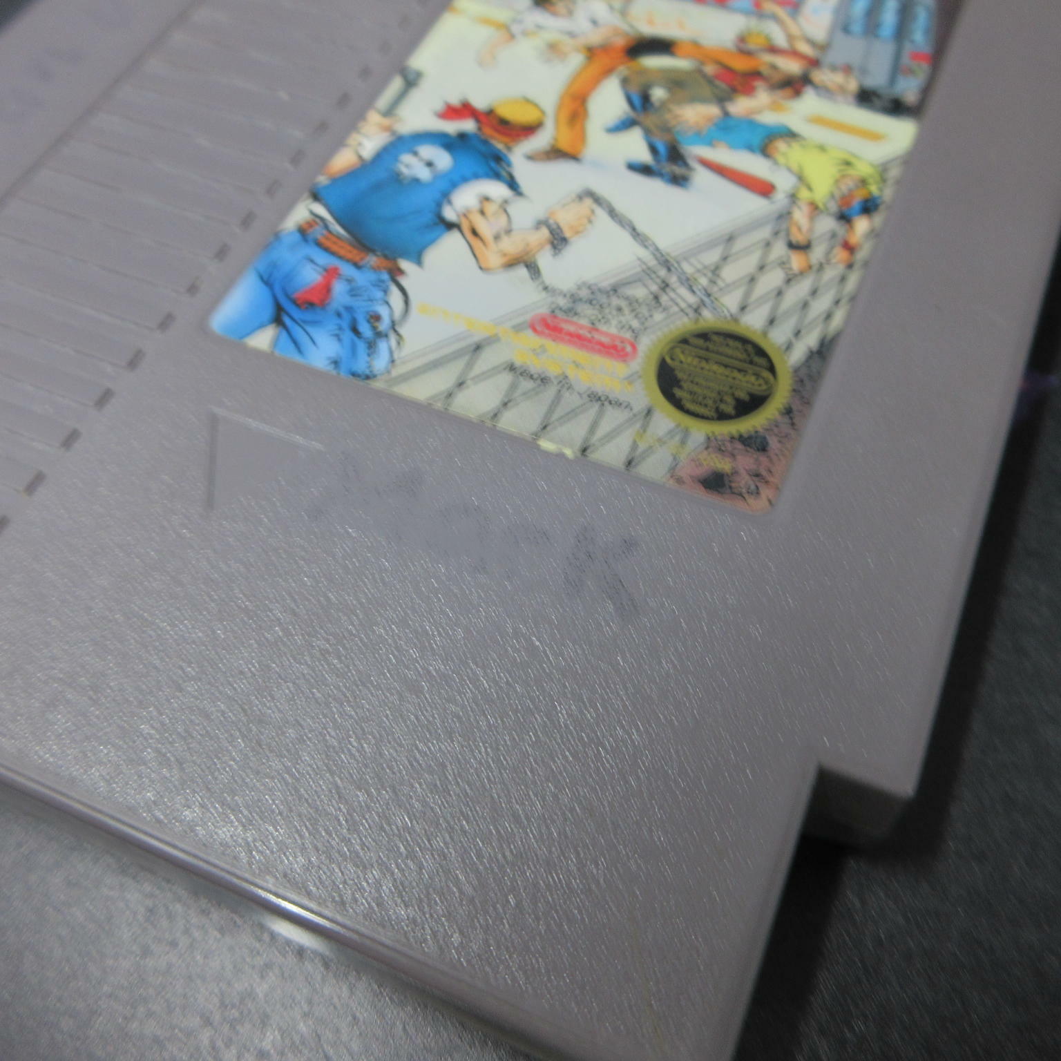 Renegade NES Cartridge Only AD Authentic / Tested - Very Good