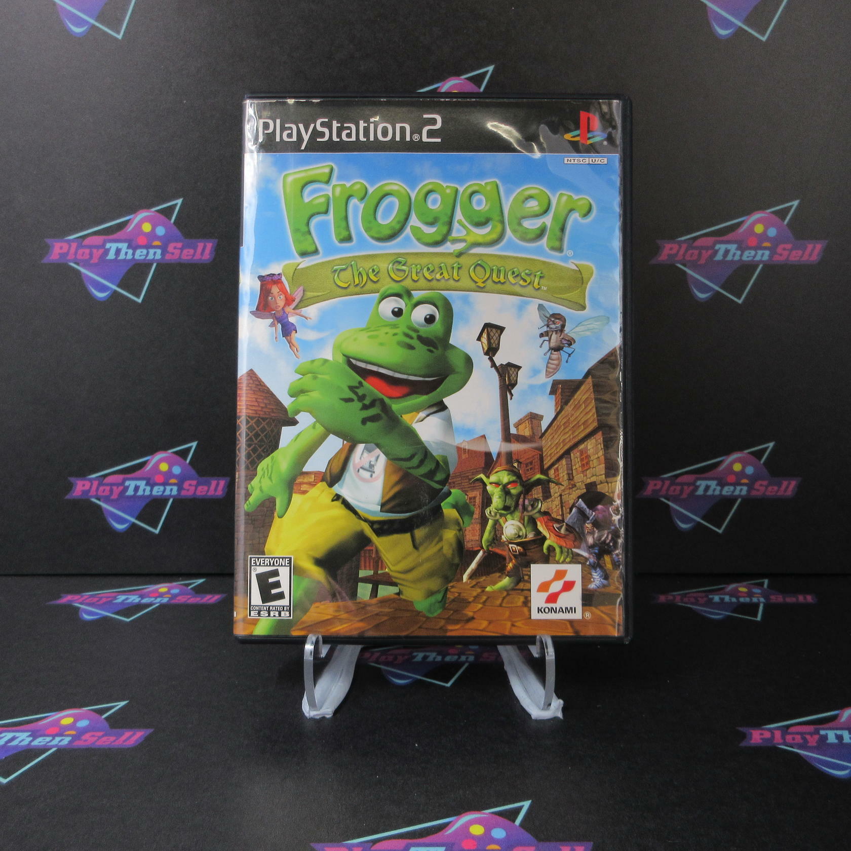 Frogger The Great Quest PS2 PlayStation 2 + Reg Card - Like New