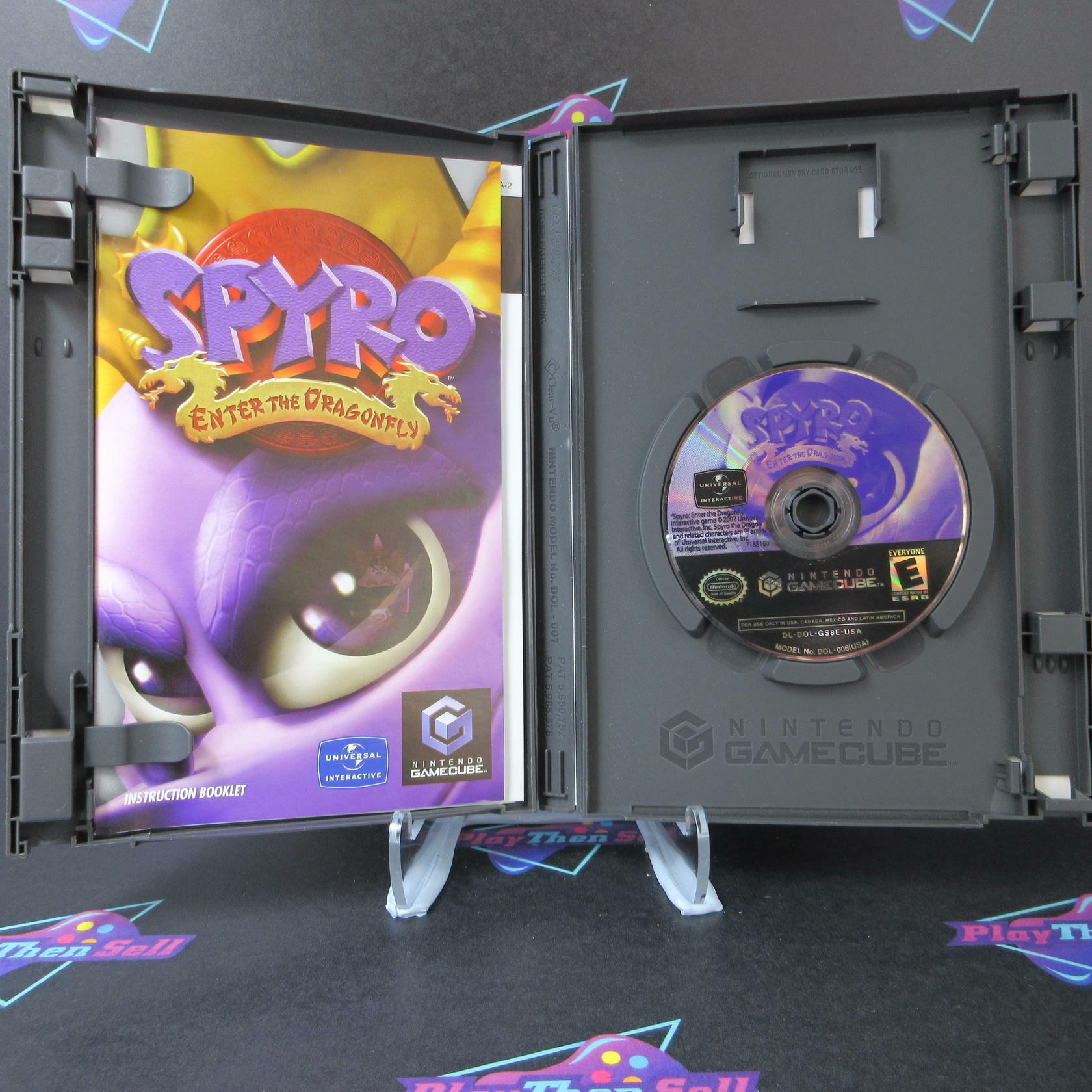 Spyro Enter the Dragonfly Players Choice Nintendo GameCube - Like New