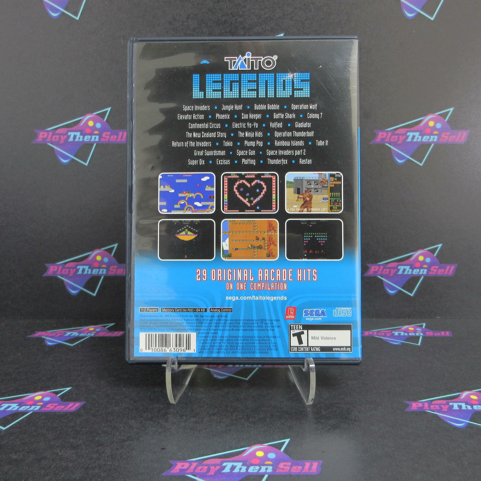 Taito Legends PS2 PlayStation 2 - Like New