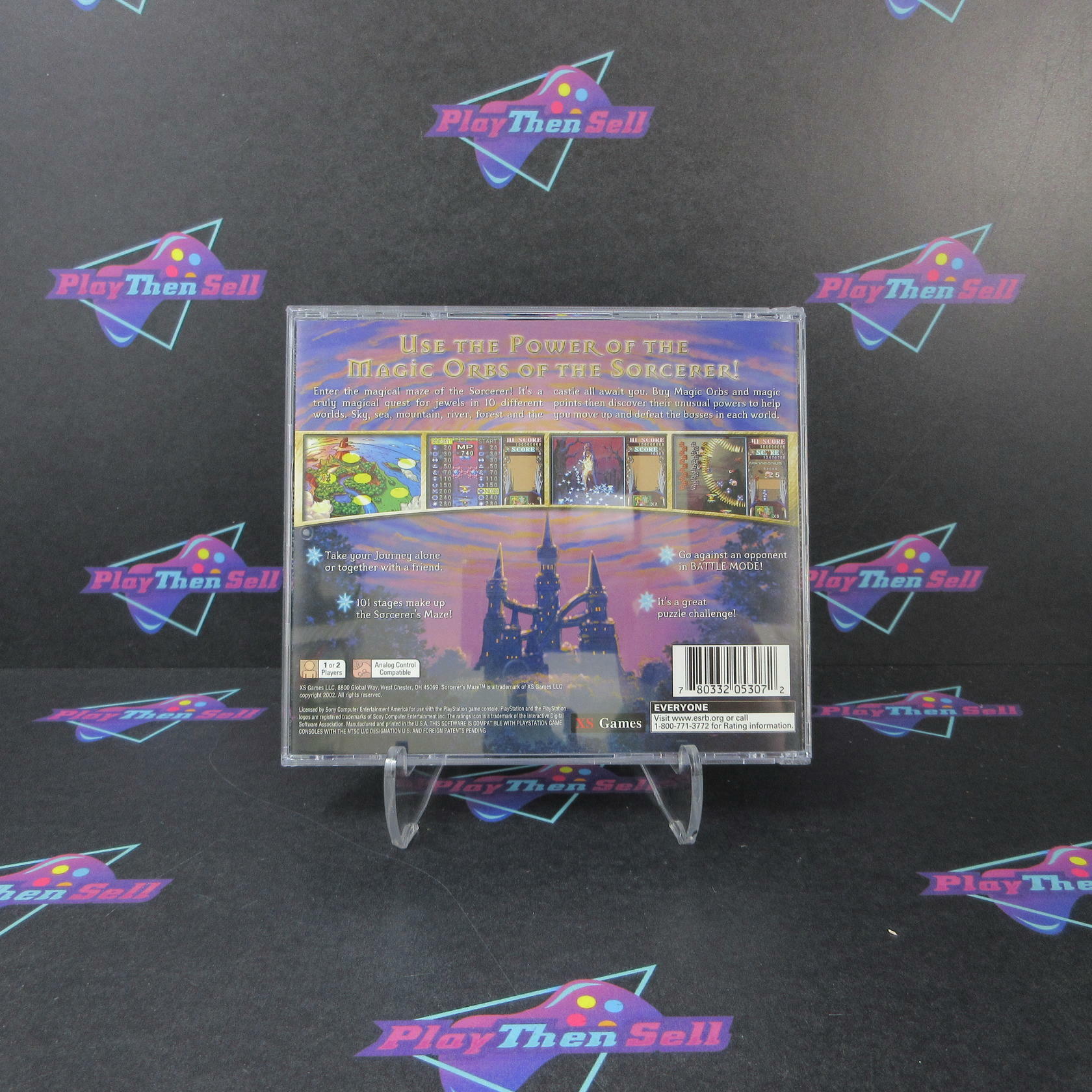 Sorcerer's Maze PS1 PlayStation 1 - Like New