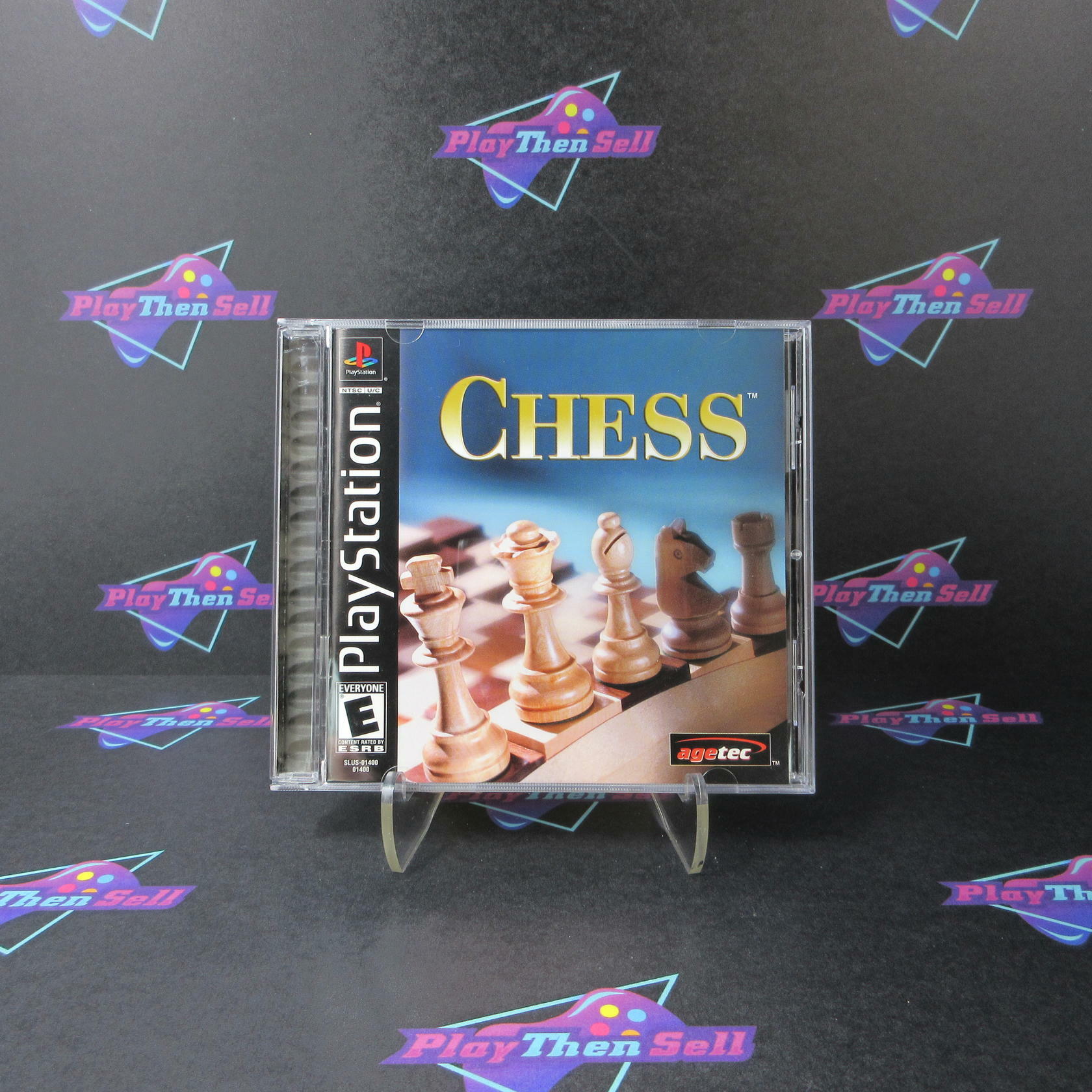 Chess PS1 PlayStation 1 + Reg Card - Like New