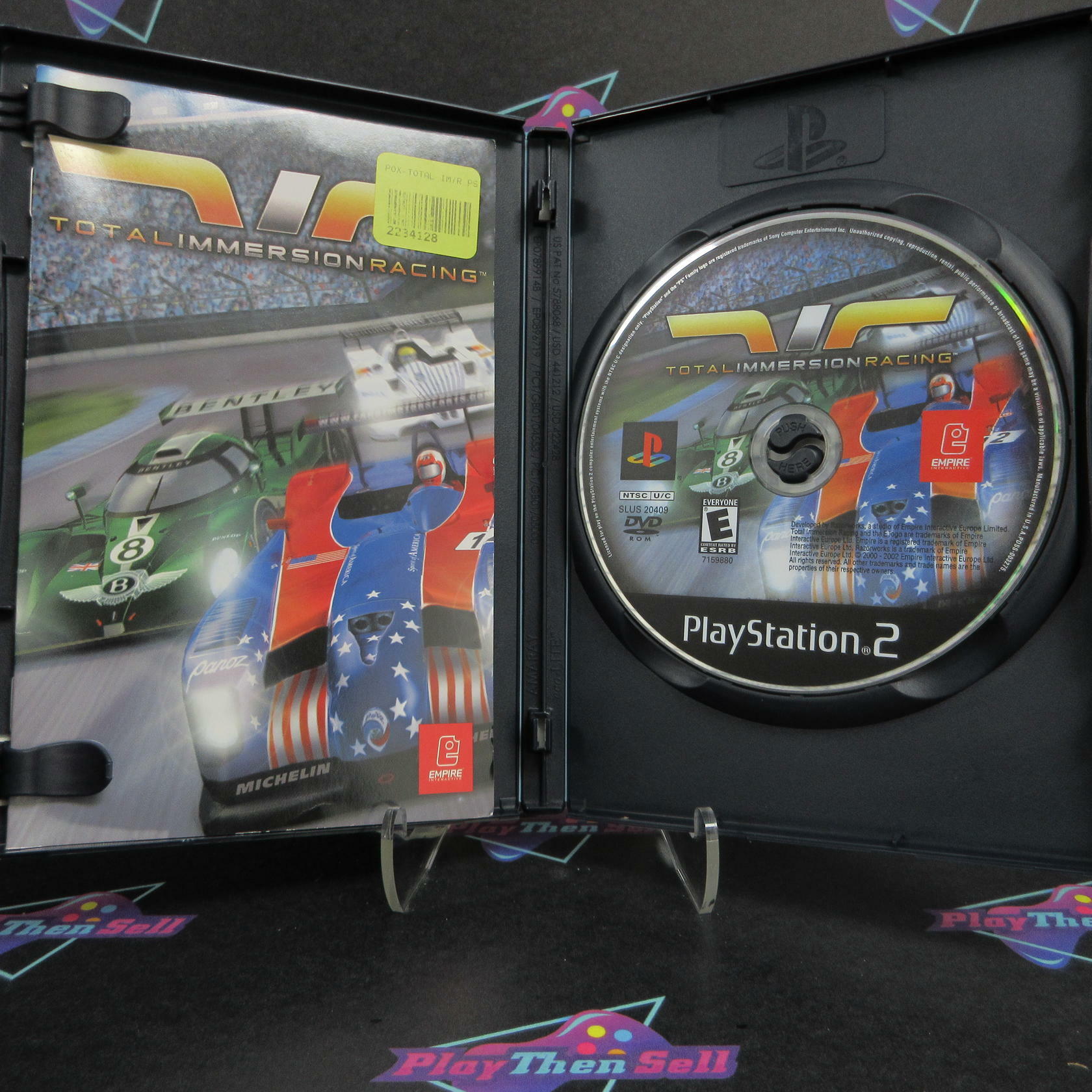 Total Immersion Racing PS2 PlayStation 2 + Reg Card - Like New