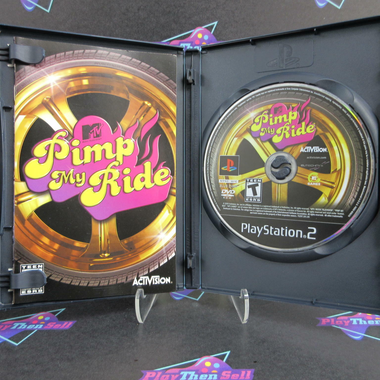 Pimp My Ride PS2 PlayStation 2 + Reg Card - Like New