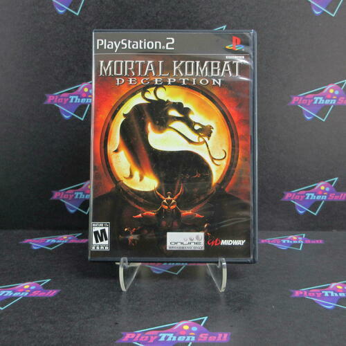 Mortal Kombat Deception PS2 PlayStation 2 + Reg Card - Like New